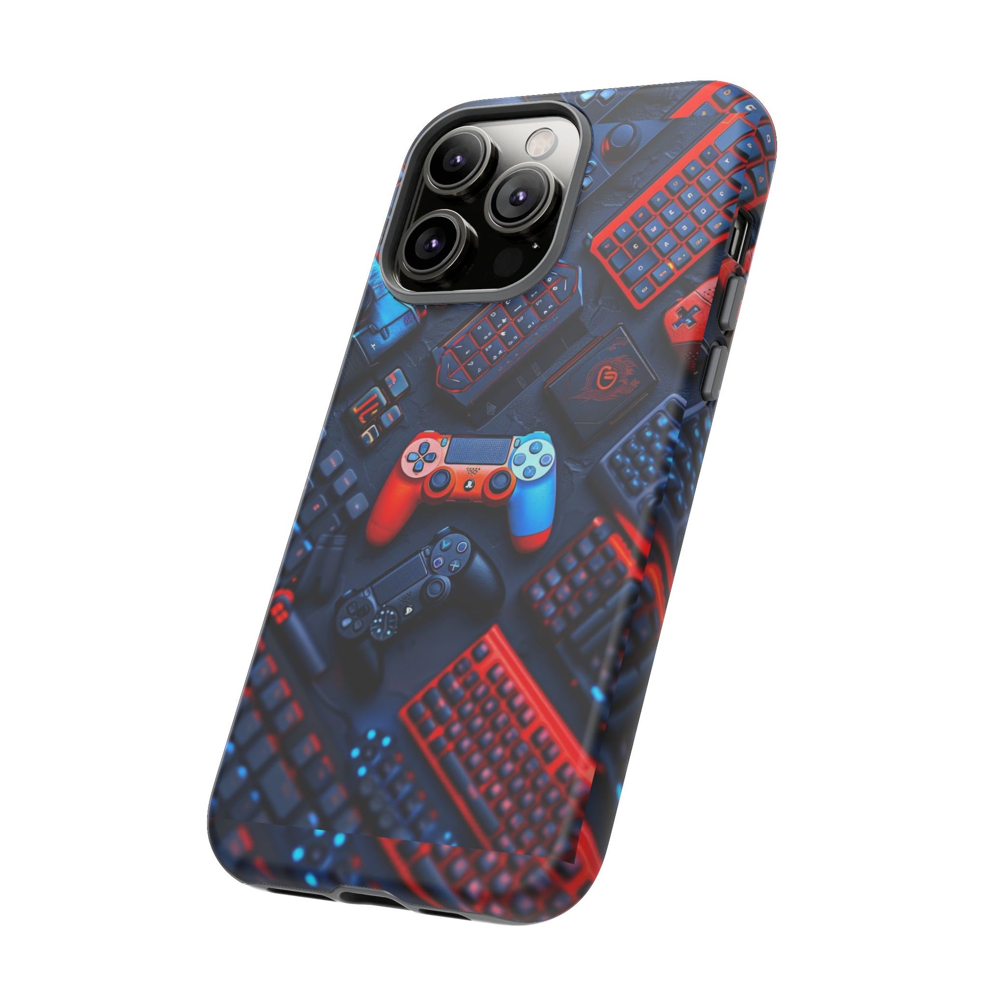 Gamer Themed Controllers Tough Cases for iPhones, Samsung, and Pixel