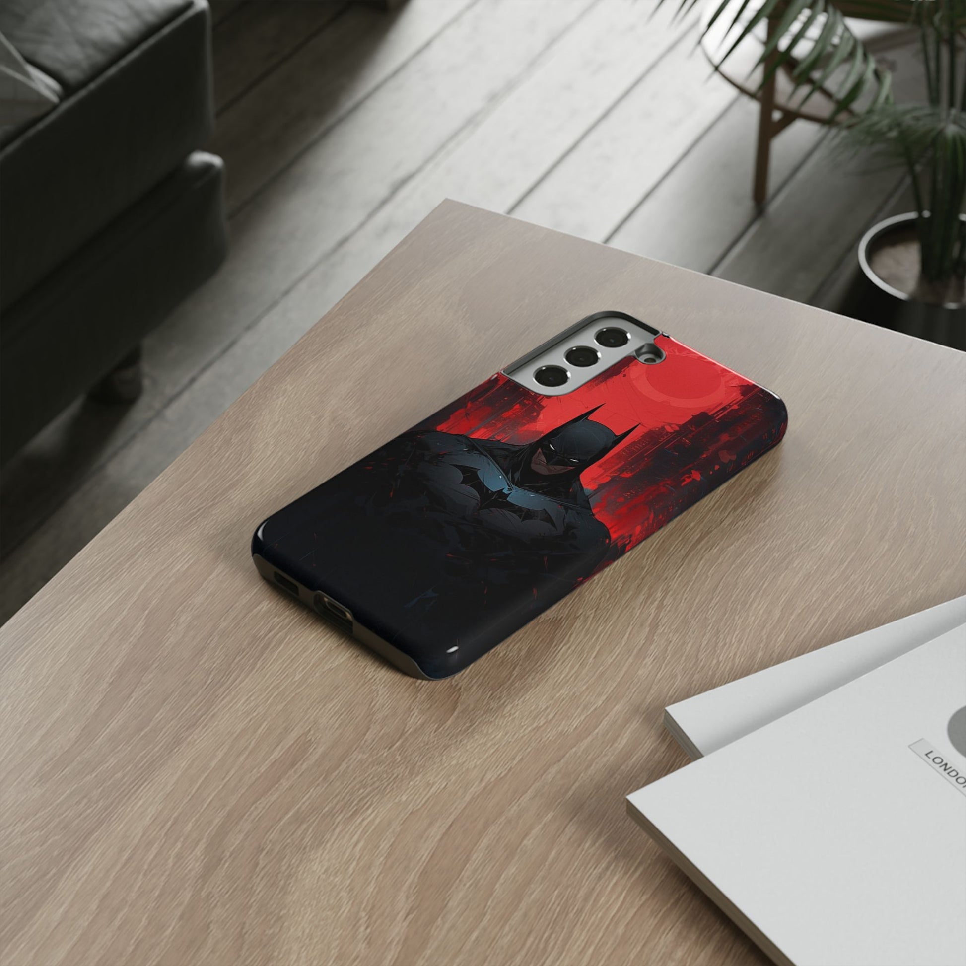 The Dark Knight Batman Tough Cases for iPhones, Samsung, and Pixel