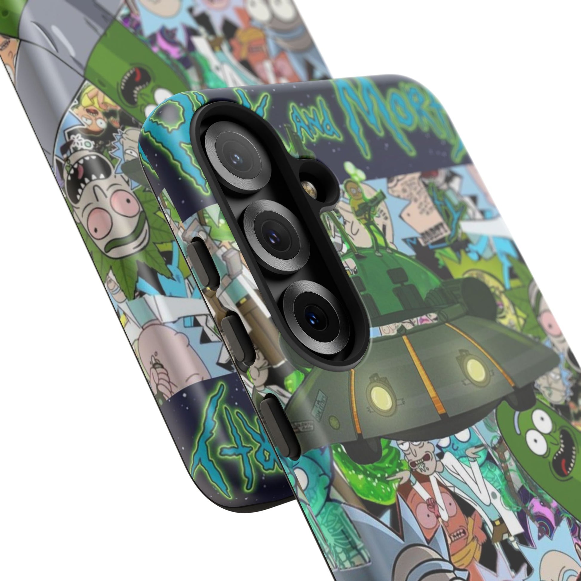 Rick and Morty Phone Case, Tough Cases for iPhones, Samsung, and Pixel