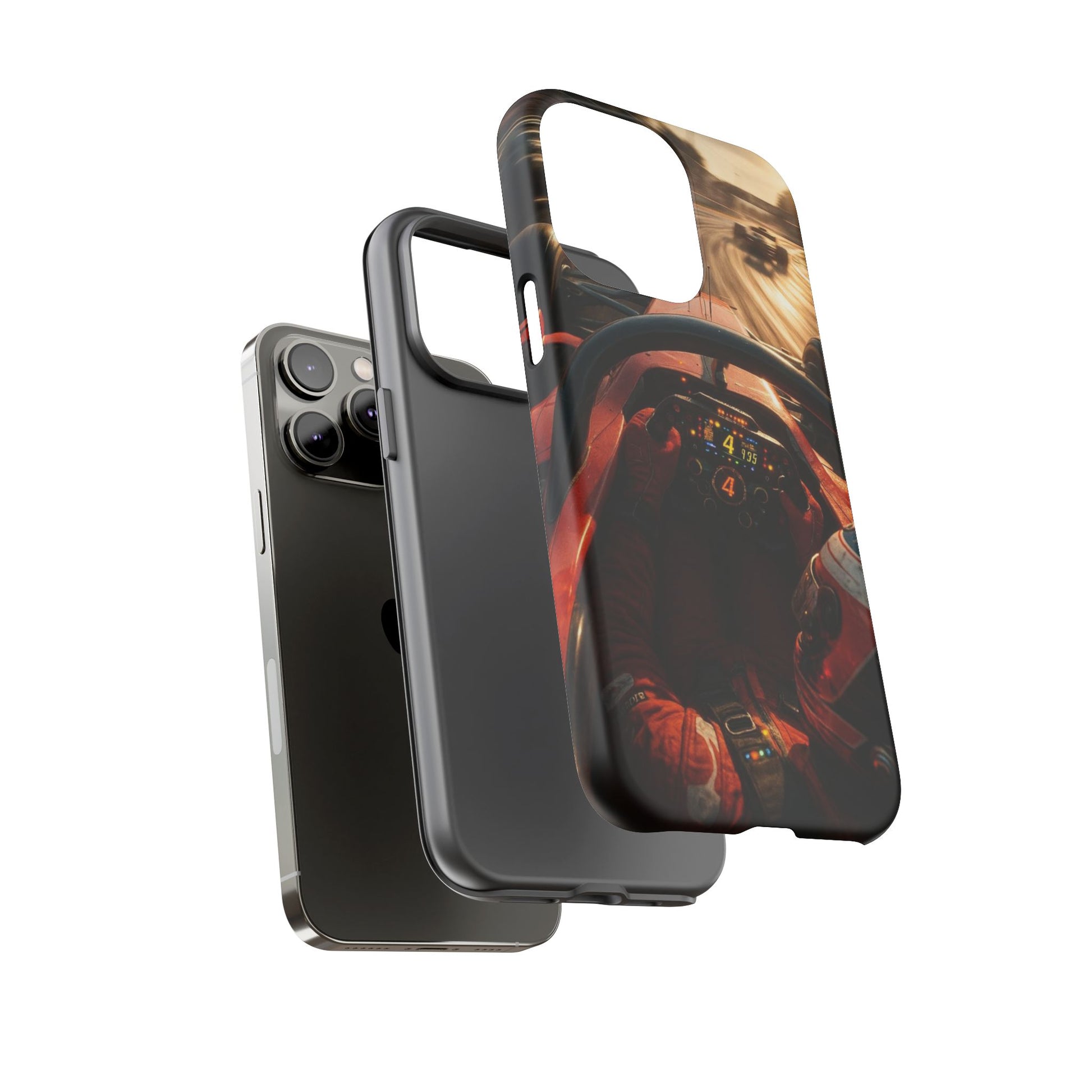 Formula 1 Cockpit Phone Case, Tough Cases for iPhones, Samsung, and Pixel