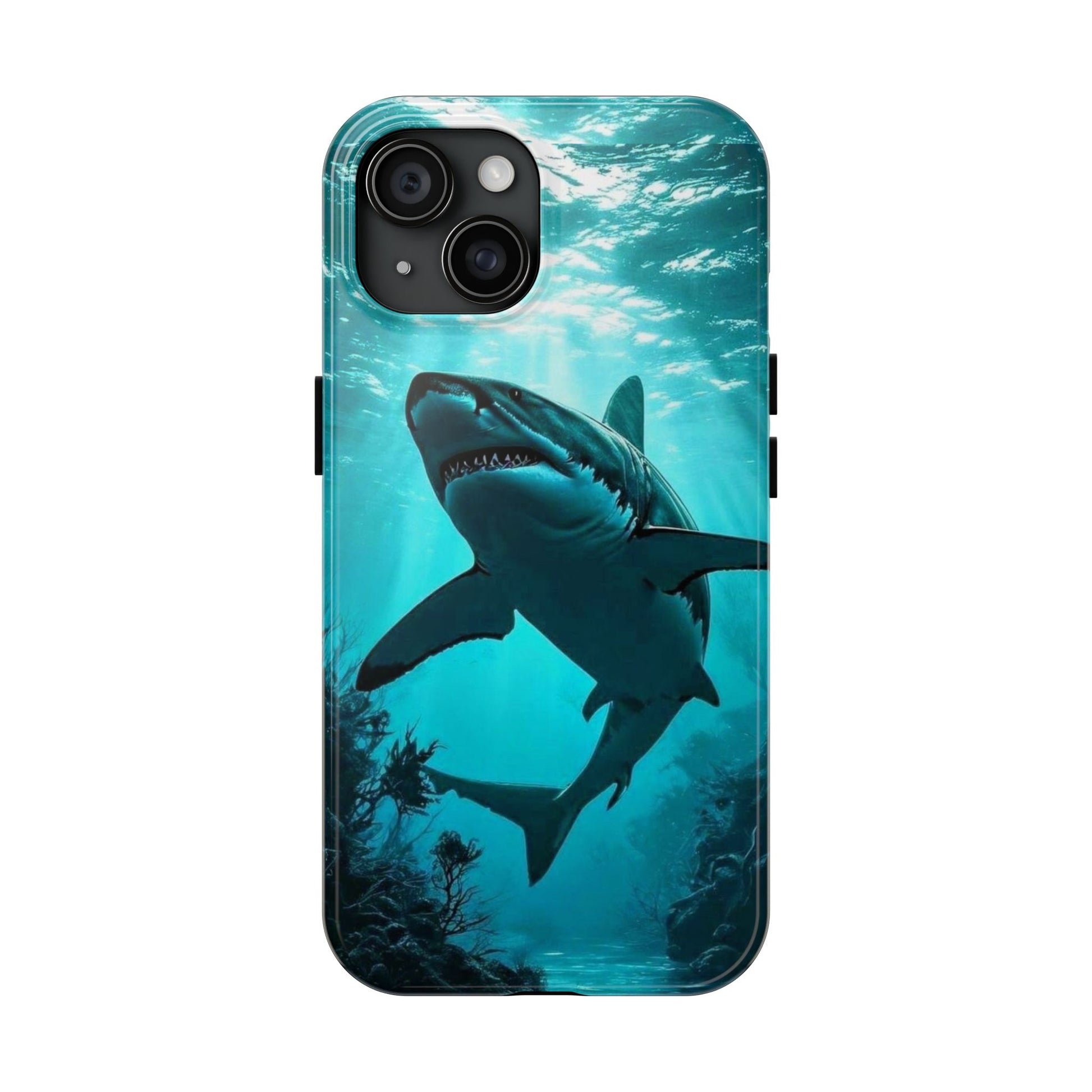 Killer Shark Theme Phone Cases for iPhones & Samsung Phones