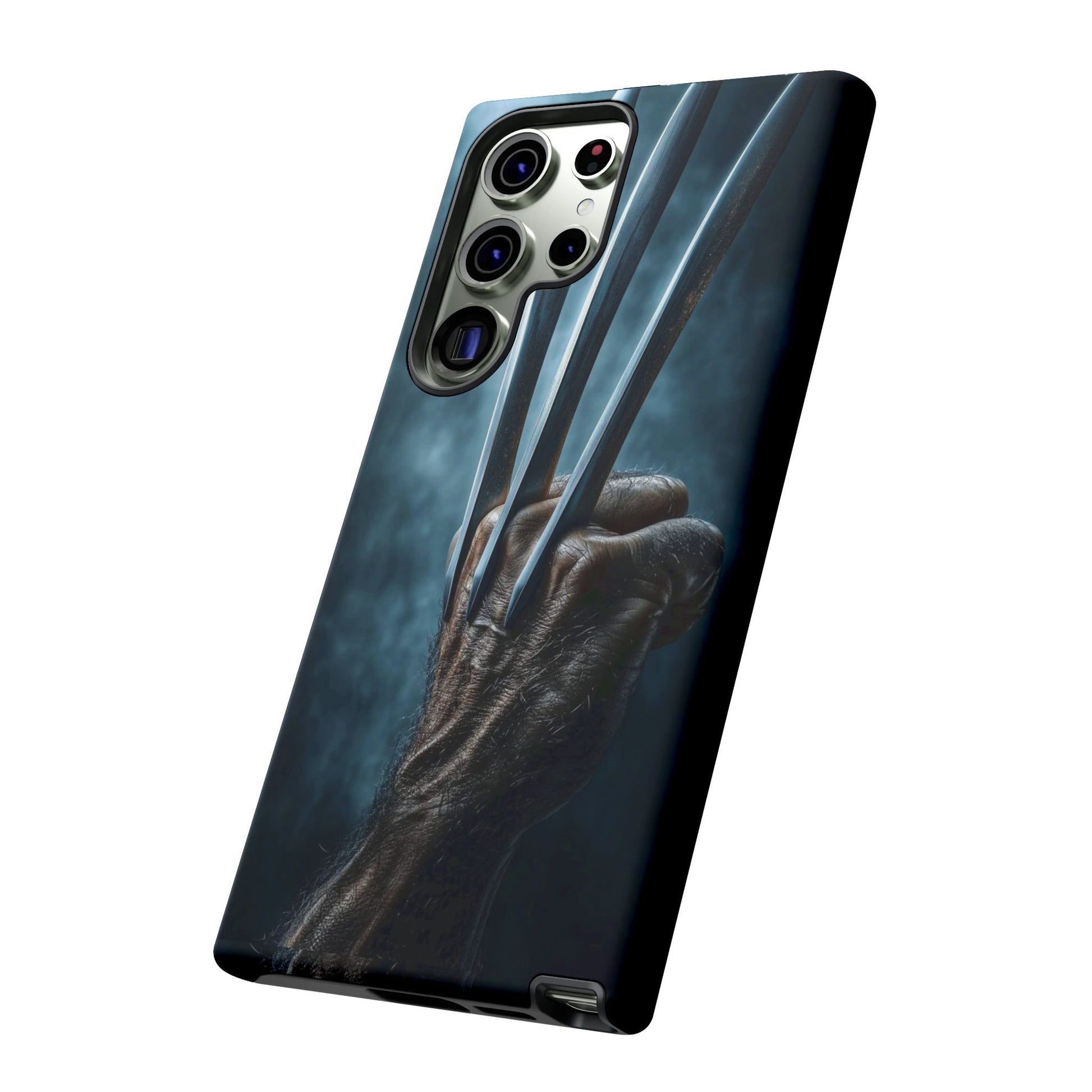 Logan's Claws Wolverine Tough Cases for iPhones, Samsung, and Pixel