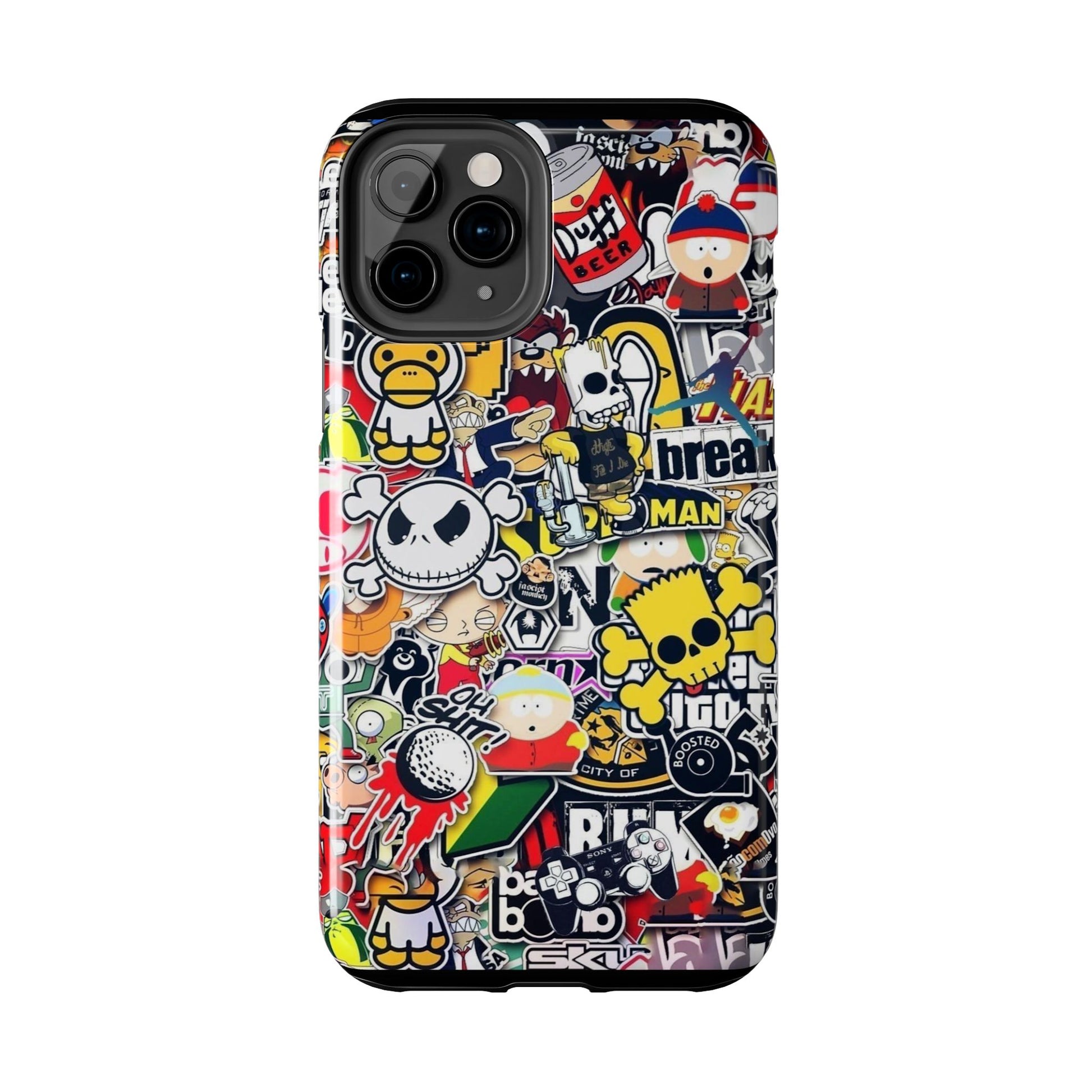 Sticker Bomb Theme Phone Case for iPhone & Samsung Galaxy Phones