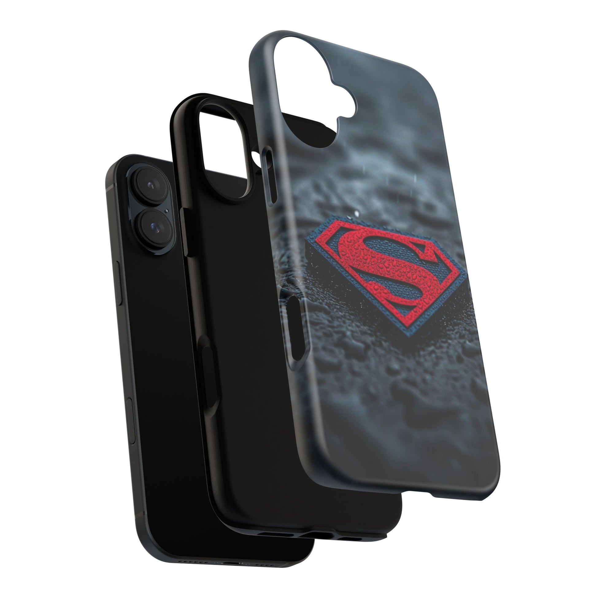 Superman Logo Tough Cases for iPhones, Samsung, and Pixel