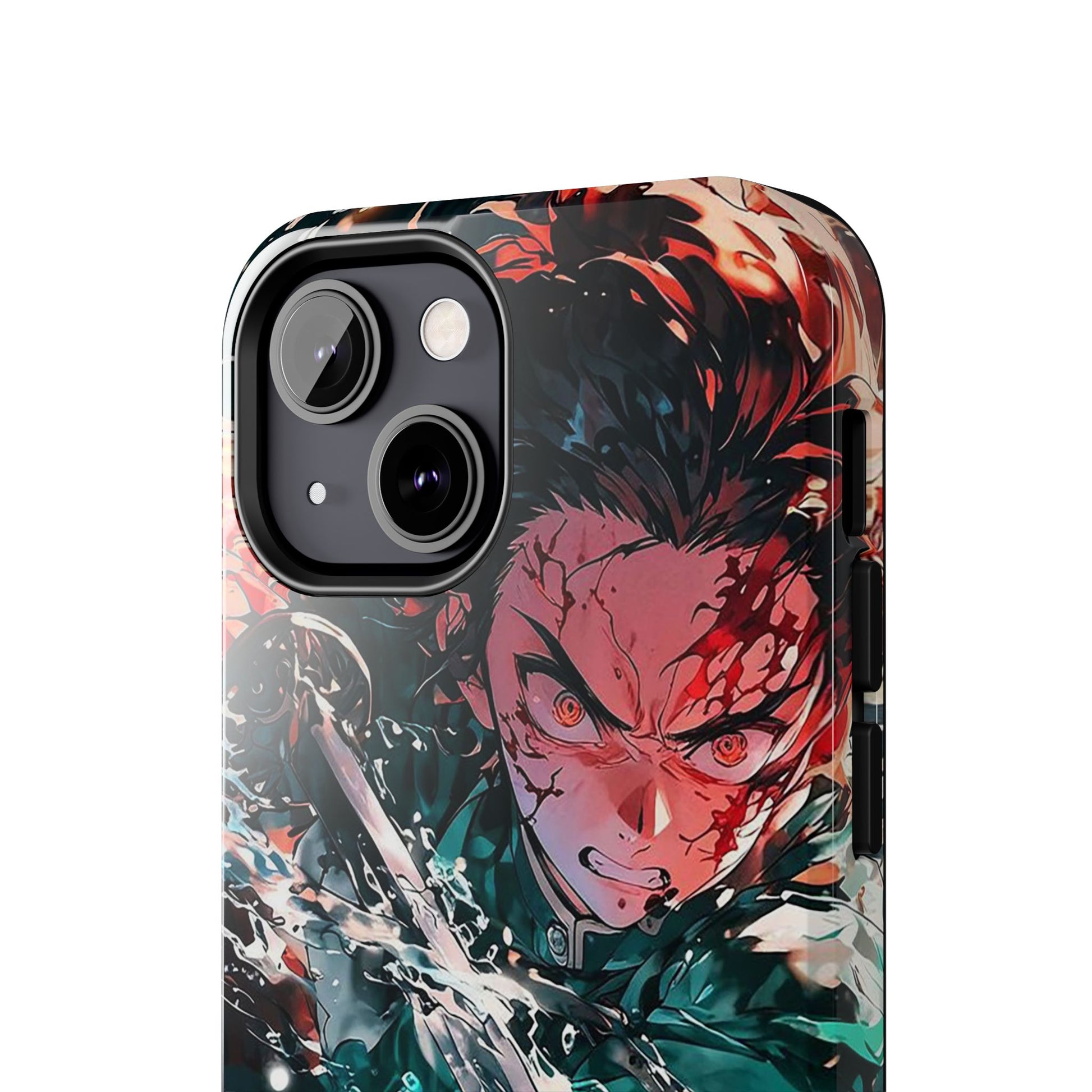 Demon Slayer Tanjiro Art Phone Case for iPhone & Samsung Galaxy Phones