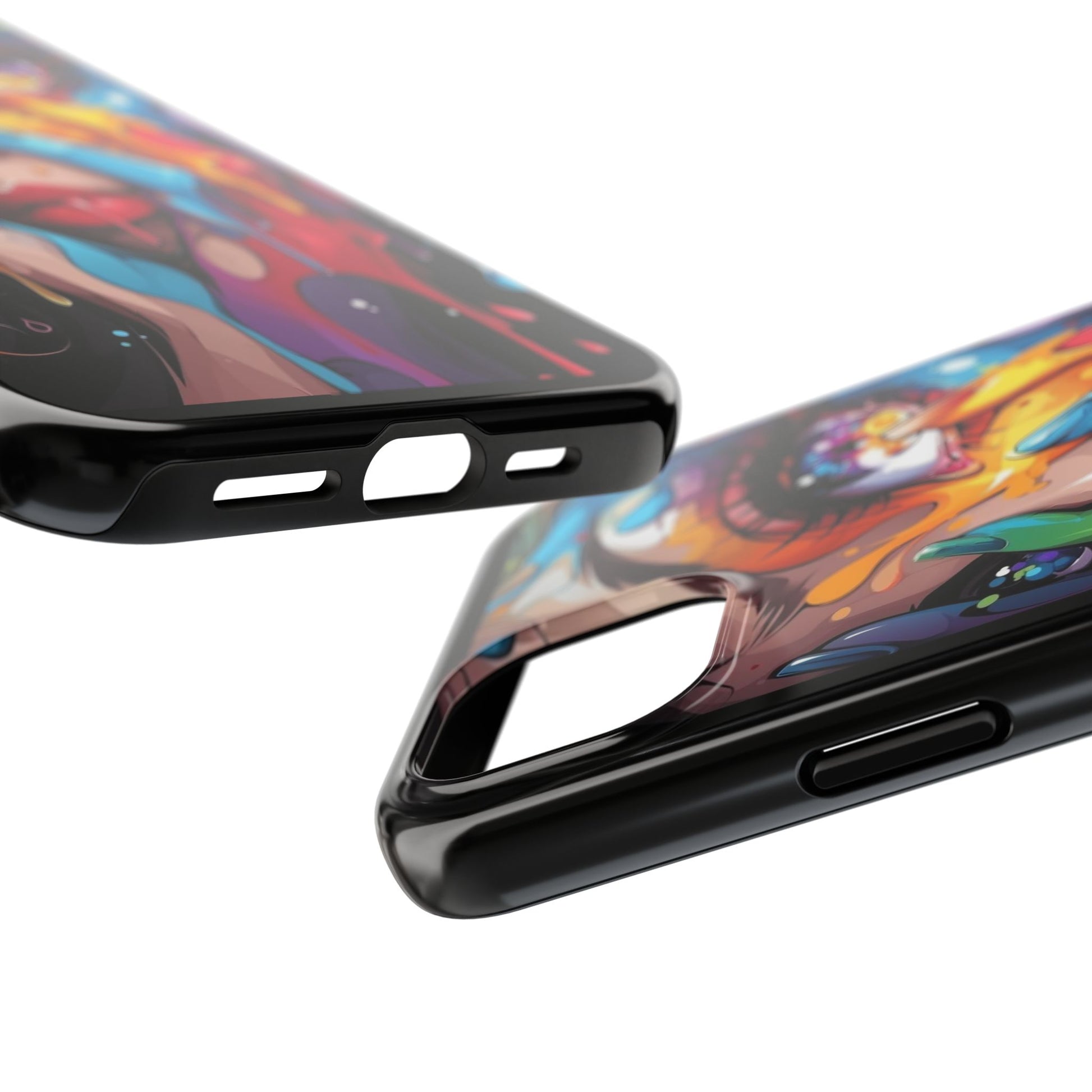 Sexy Girl Paint Drip Theme Phone Cases for Iphones & Samsung Phones