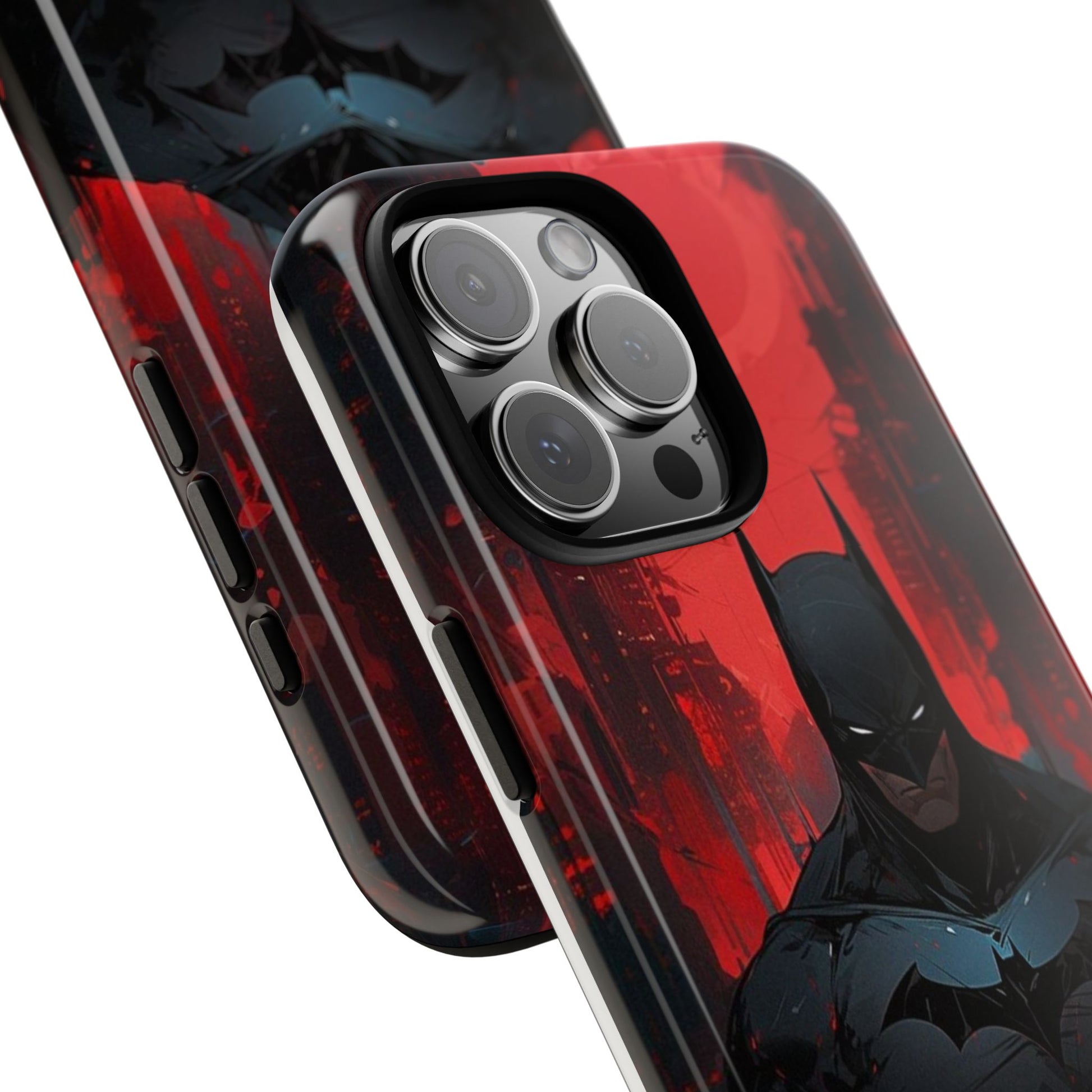 The Dark Knight Batman Tough Cases for iPhones, Samsung, and Pixel