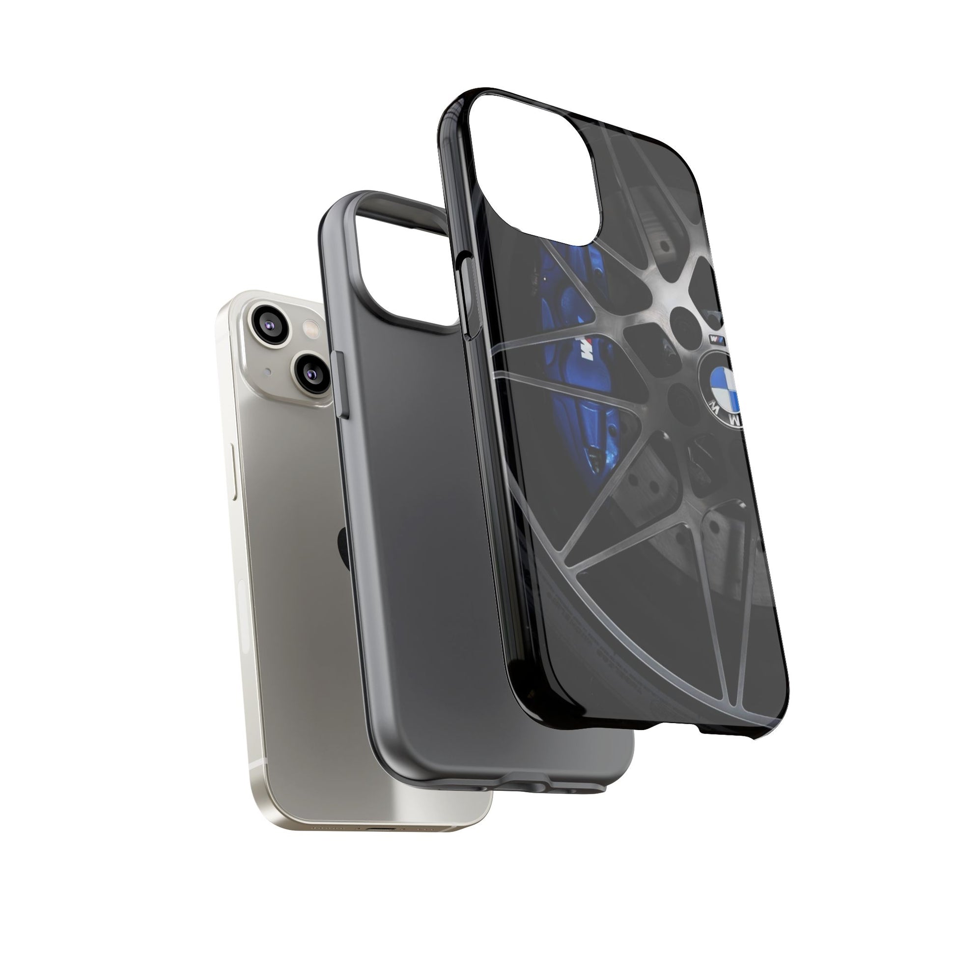 BMW M3 Racing Wheels Tough Cases for iPhones, Samsung, and Pixel