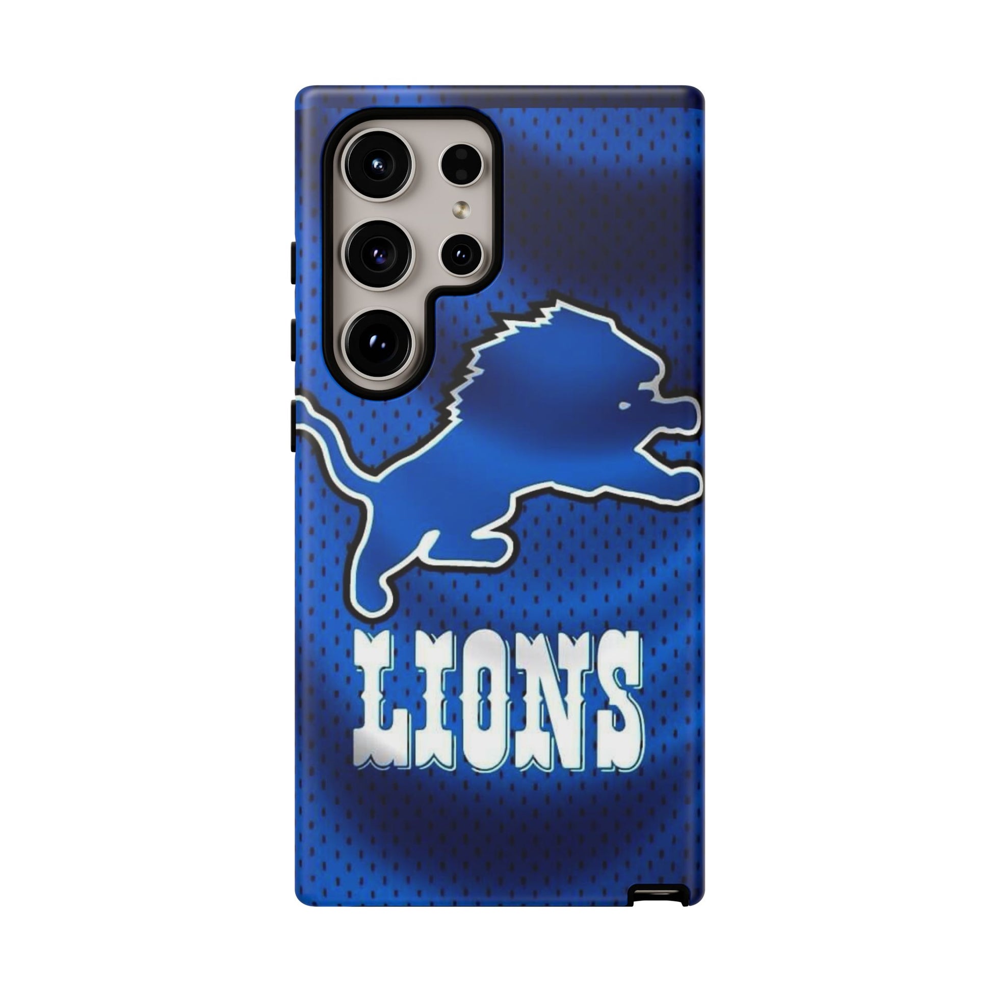 Detroit Lions Football Jersey Phone Case, Tough Cases for iPhones, Samsung, and Pixel