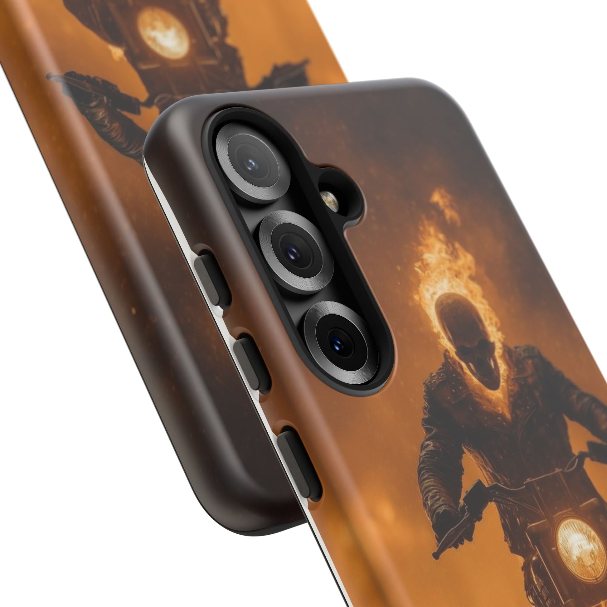 Marvel's Ghostrider Tough Cases for iPhones, Samsung, and Pixel