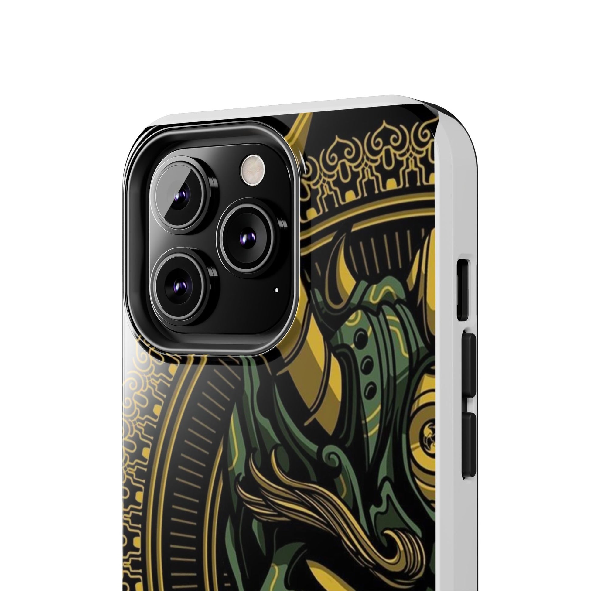 Kabuki Mask Theme Phone Cases for Iphones & Samsung Durable