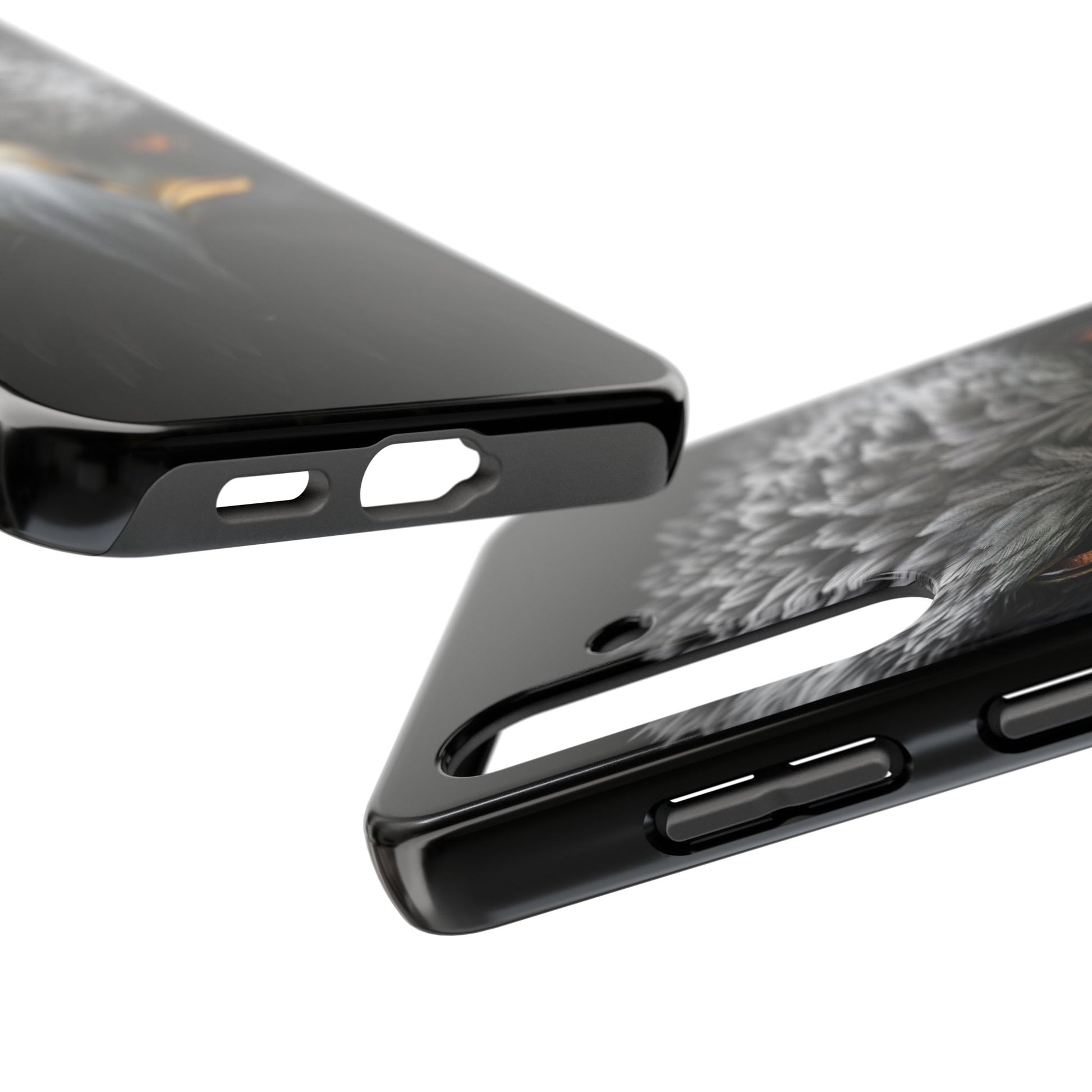 Mean Eagle Stare Theme Phone Cases for iPhones & Samsung Phones