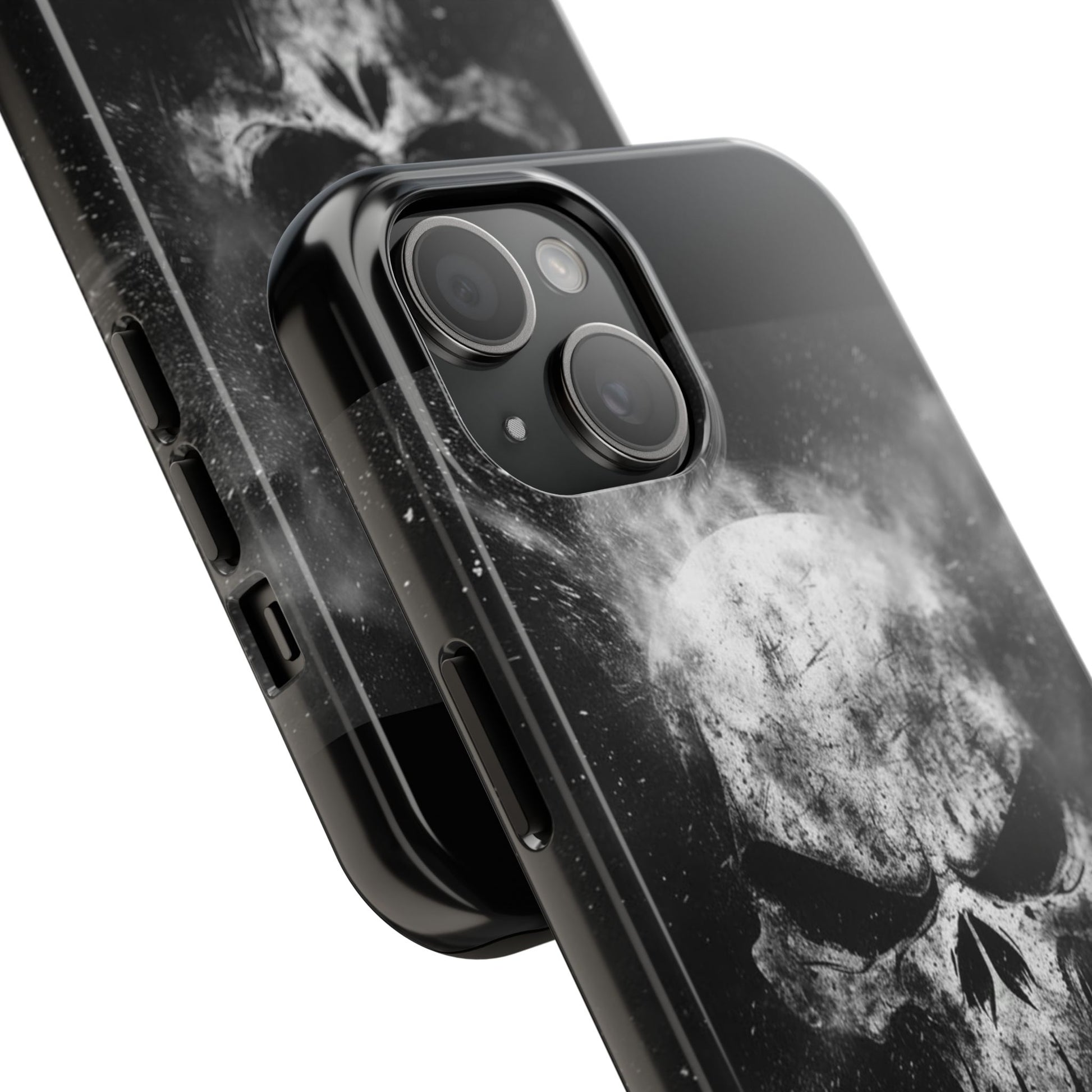 Smoking Skull Theme Phone Case for iPhone & Samsung Galaxy Phones