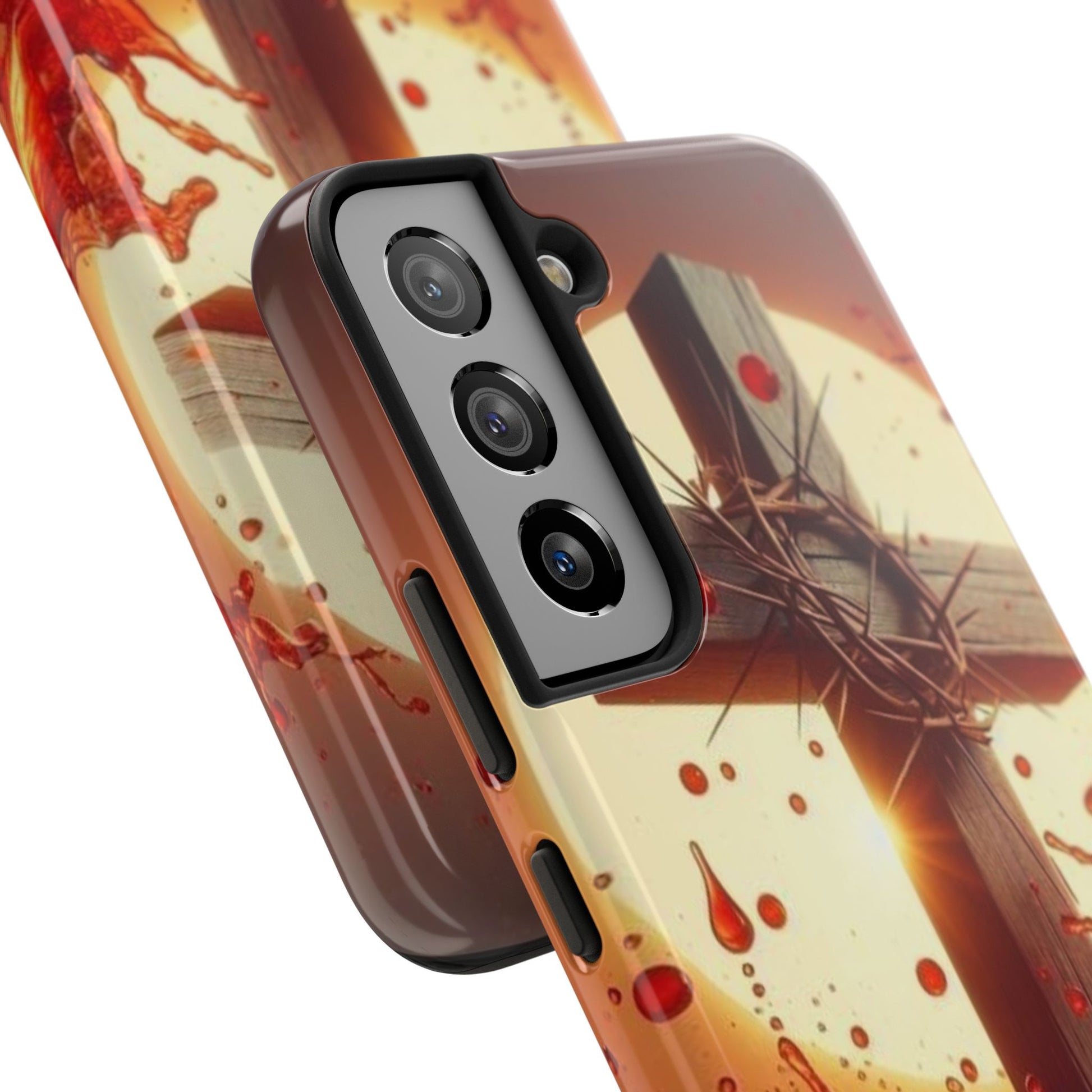 Blood of Christ Christian Theme Phone Cases for iPhones & Samsung Phones