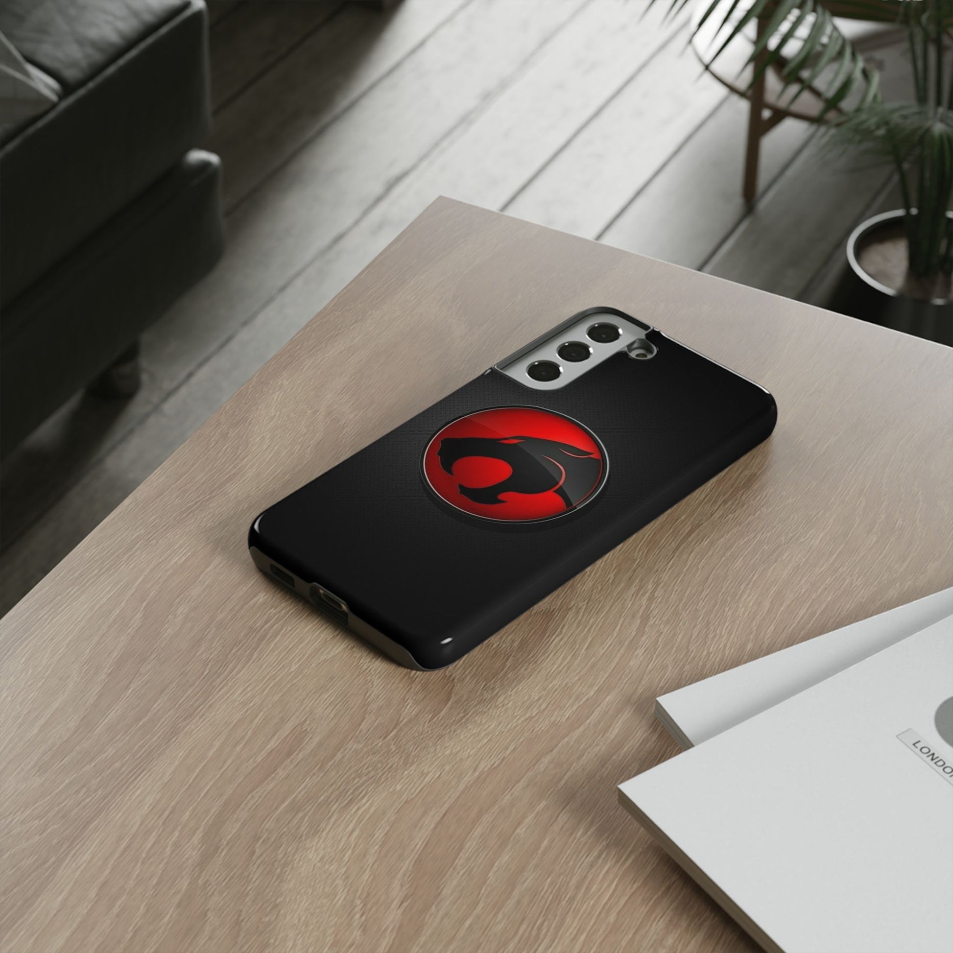 Thundercats Logo Tough Cases for iPhones, Samsung, and Pixel