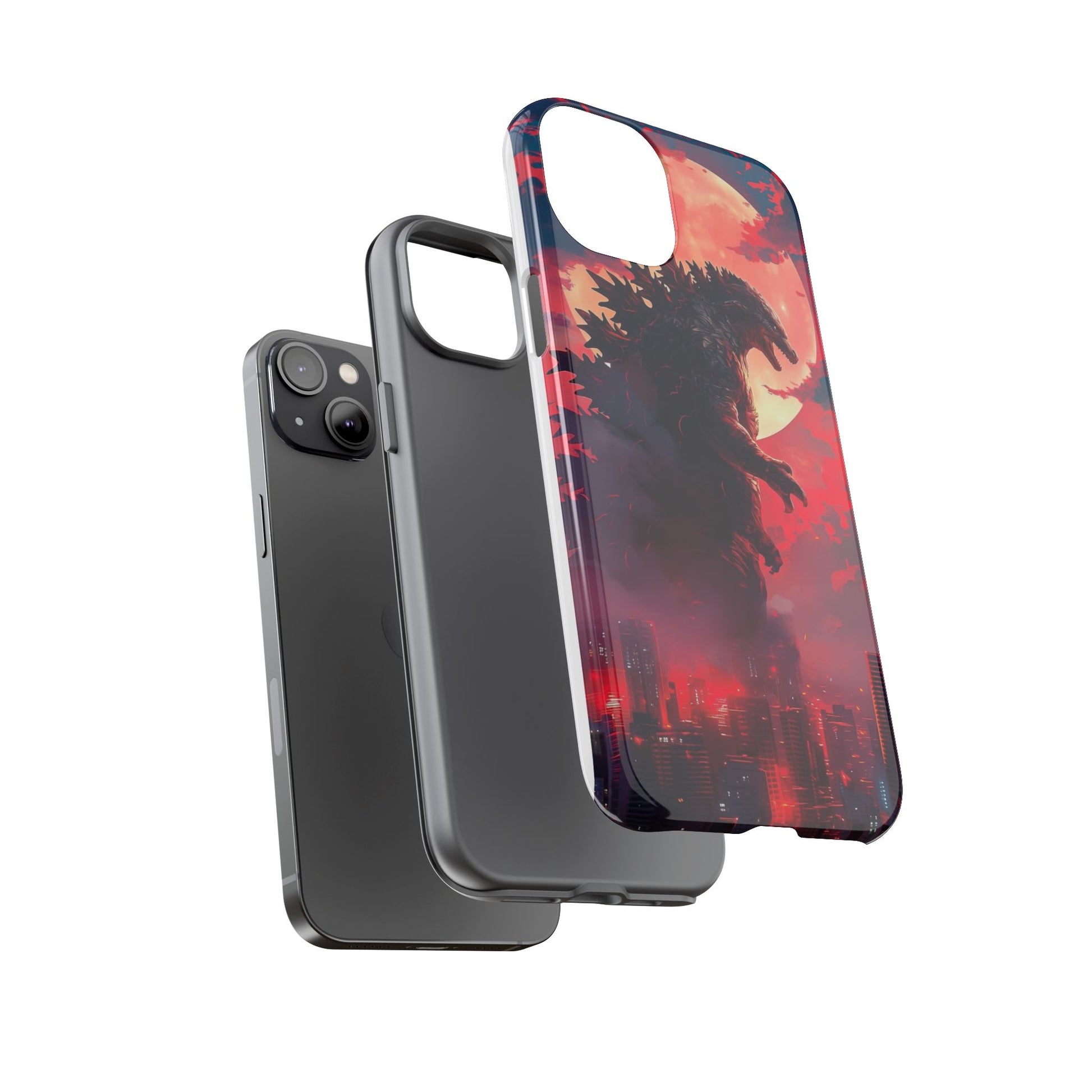 King of Monsters Godzilla Tough Phone Cases for iPhones, Samsung, and Pixel