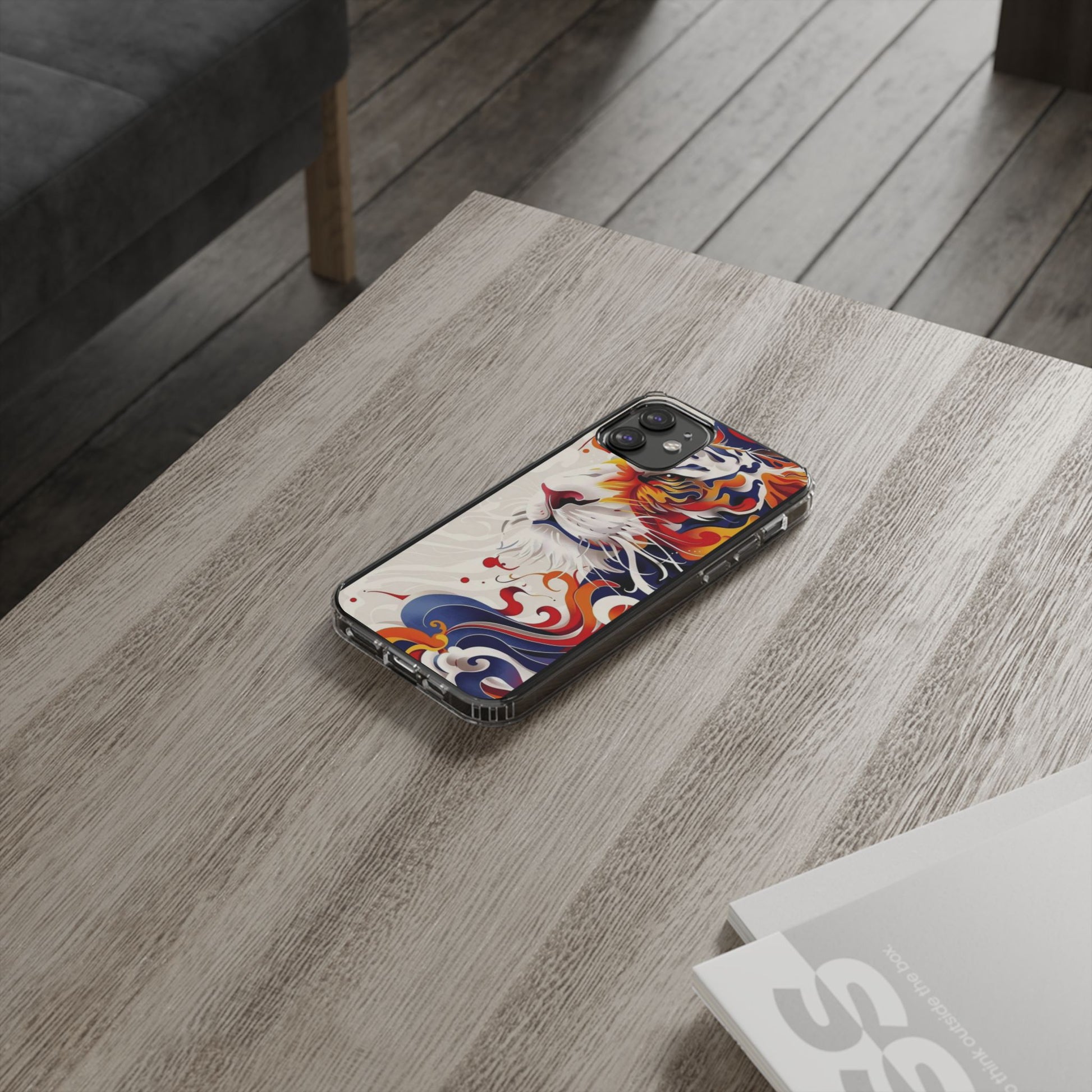Awesome Abstract Tiger Art Iphone, Samsung case