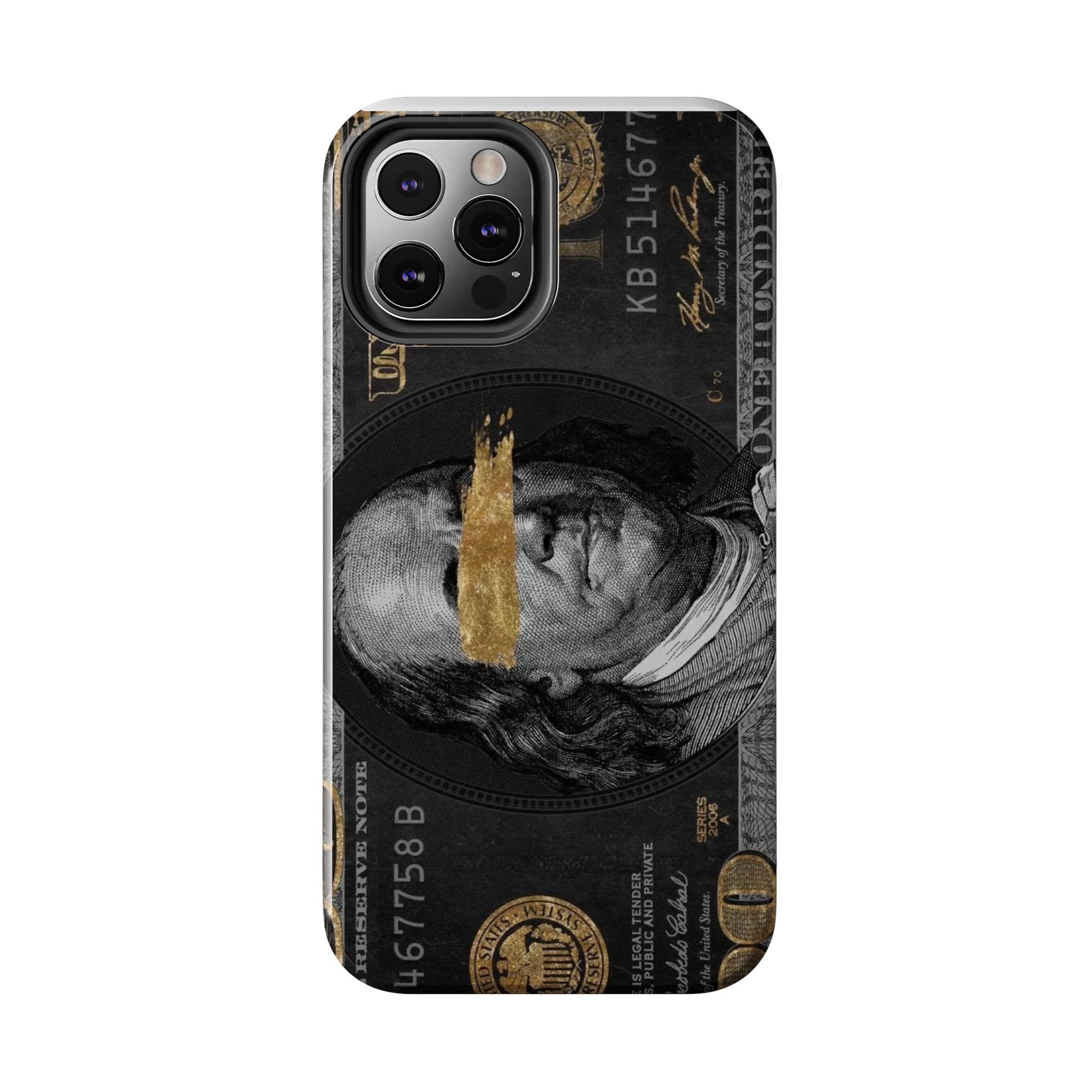 Hundred Dollar Bill Phone Cases for Iphones & Samsung Durable