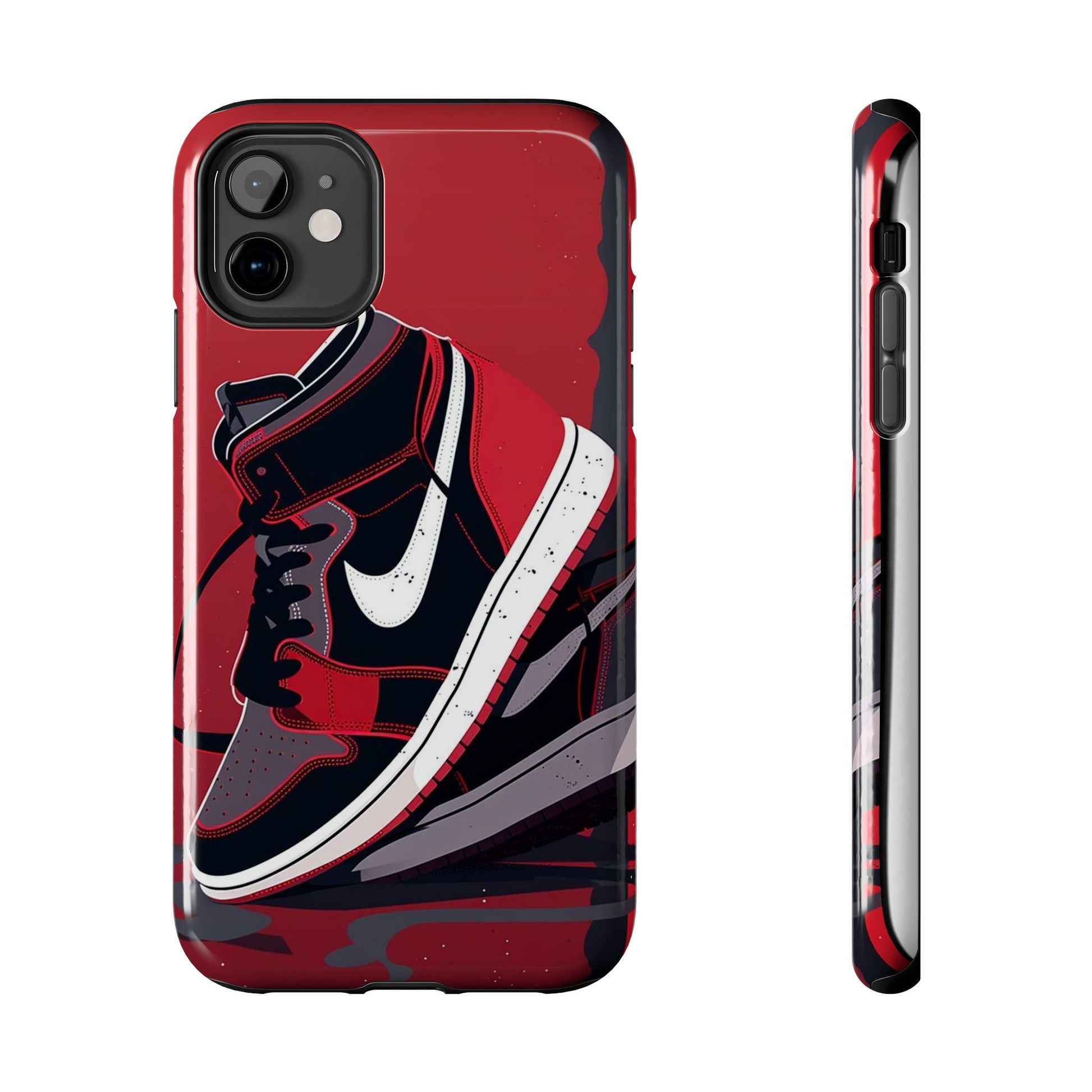 Retro Basketball Sneaker Art Phone Cases for iPhone & Samsung Galaxy Phones