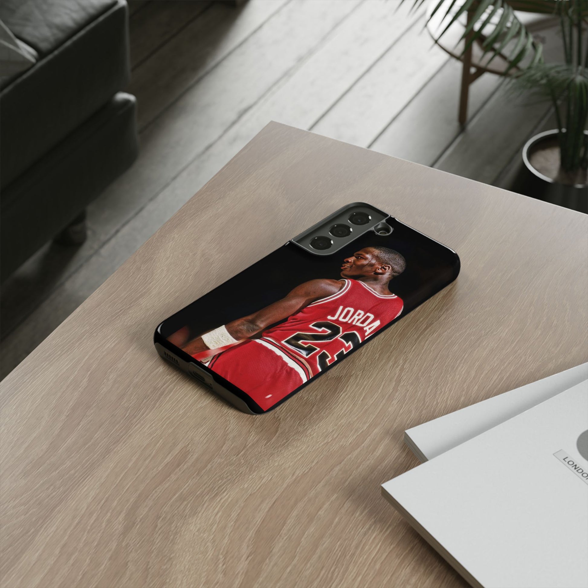 Basketball Legend Michael Jordan Tough Cases for iPhones, Samsung, and Pixel