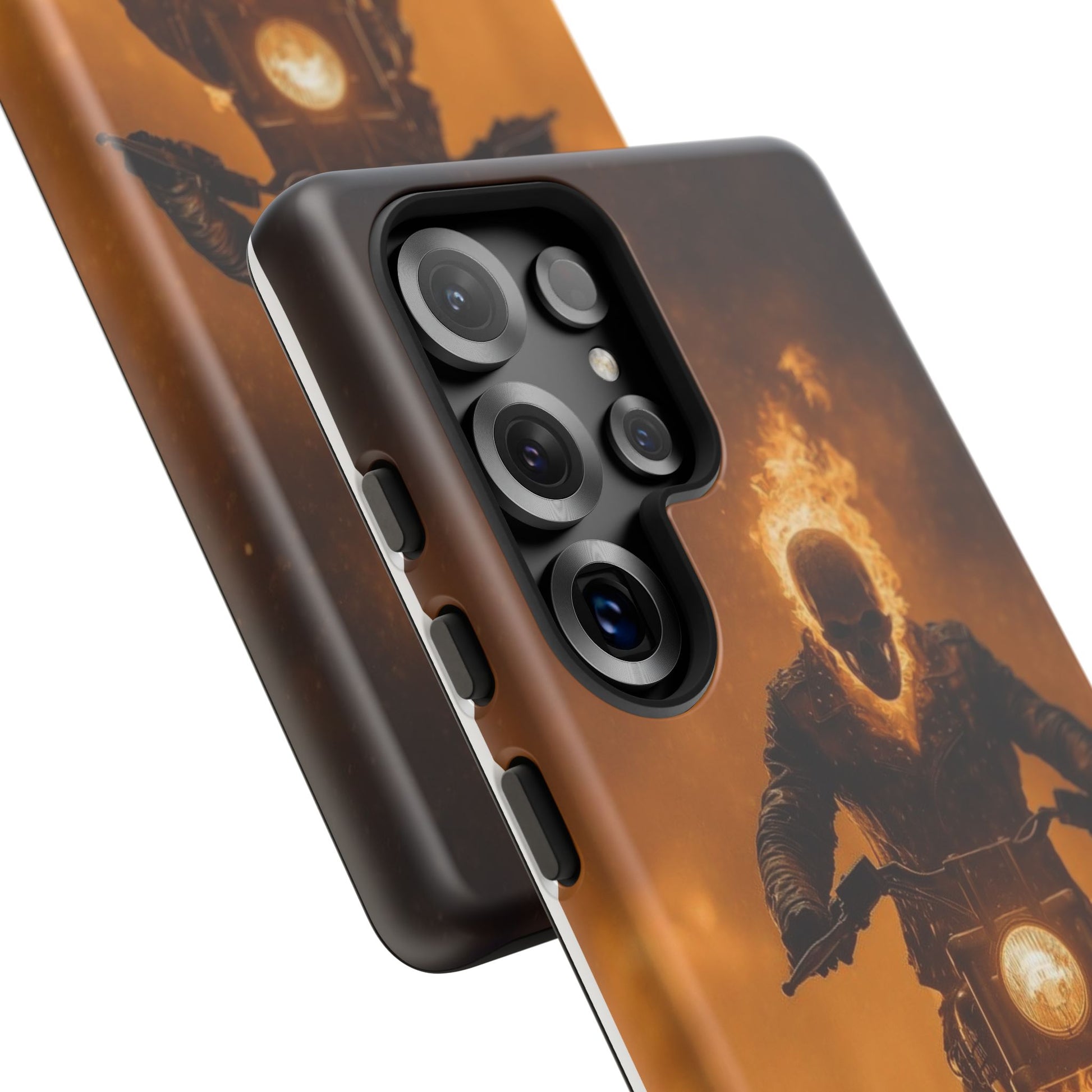 Marvel's Ghostrider Tough Cases for iPhones, Samsung, and Pixel