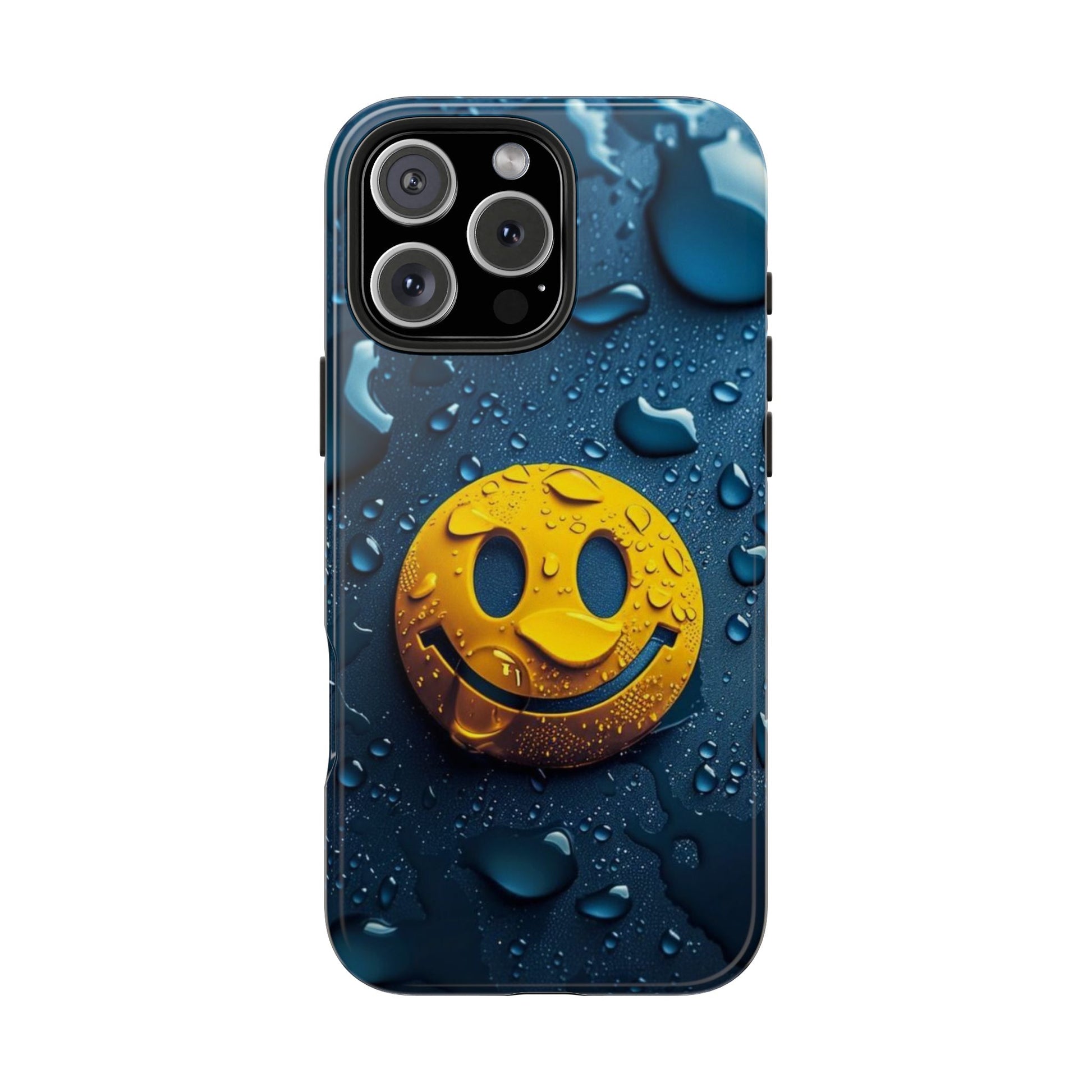 Be Happy Smiley Face Phone Cases for iPhones & Samsung Phones