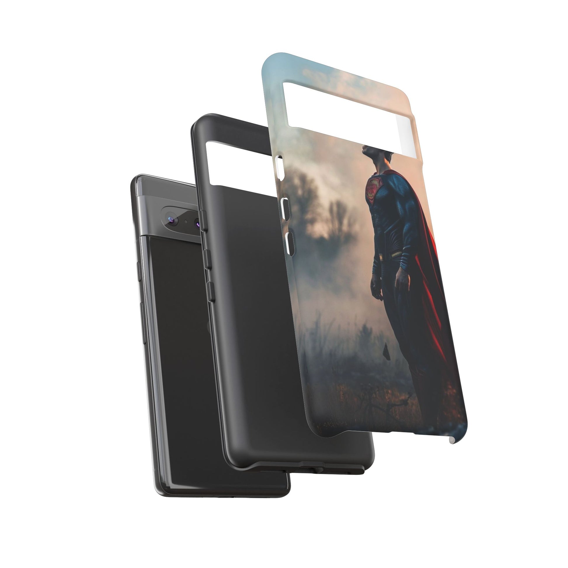 Henry Cavil Superman Tough Cases for iPhones, Samsung, and Pixel