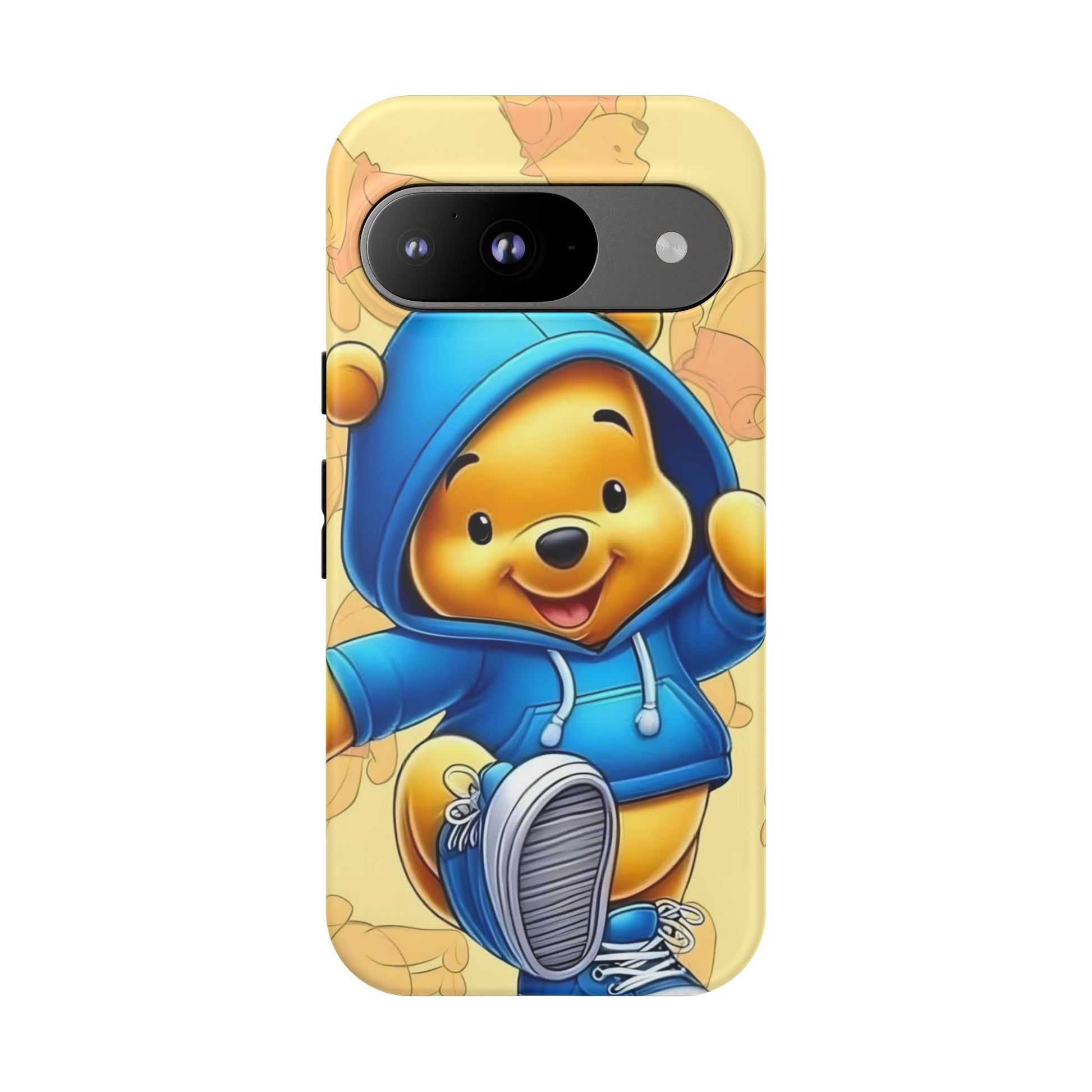 Cute Pooh Bear Phone Case, Tough Case