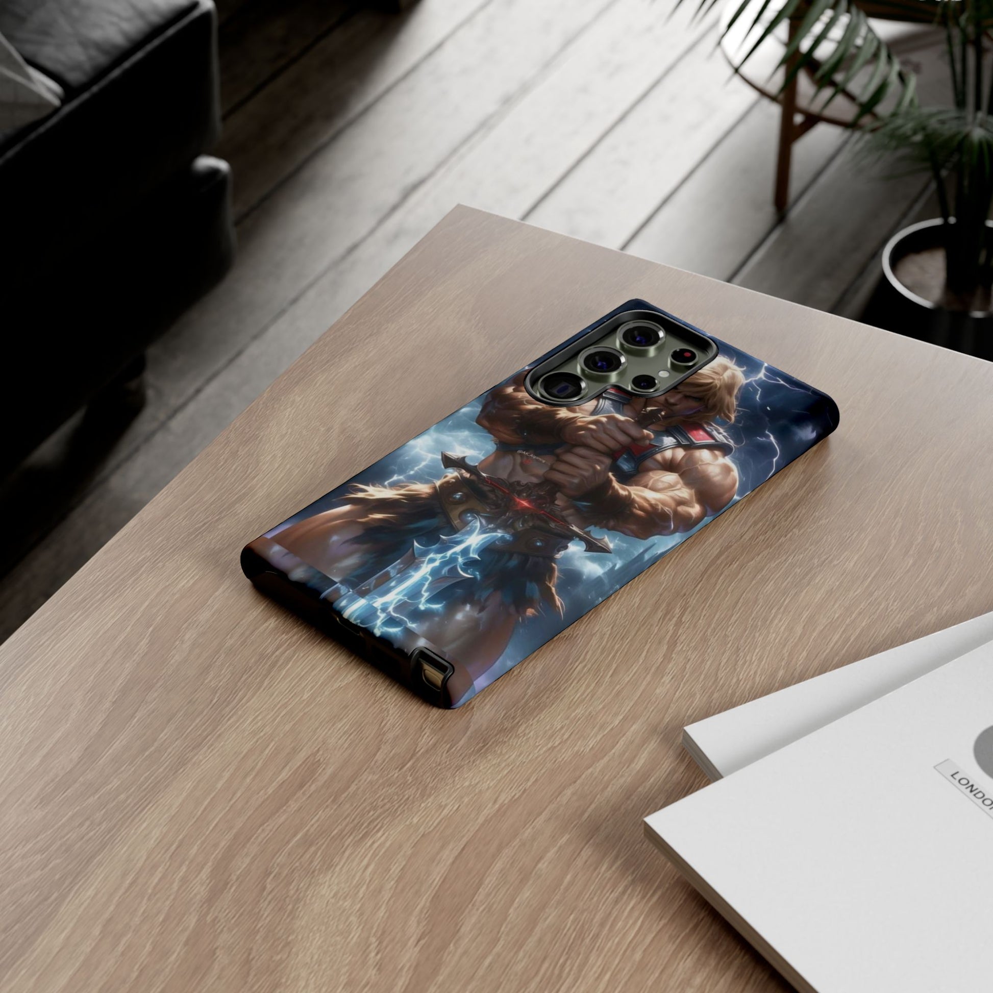 He-Man Masters of the Universe Tough Cases for iPhones, Samsung, and Pixel