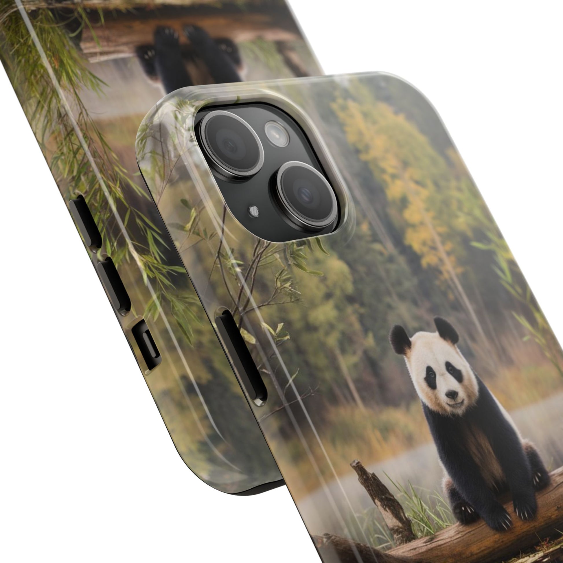 Cute Panda Theme Phone Cases for iPhones & Samsung Phones