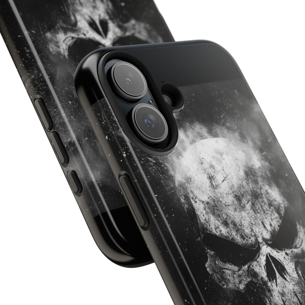 Smoking Skull Theme Phone Case for iPhone & Samsung Galaxy Phones