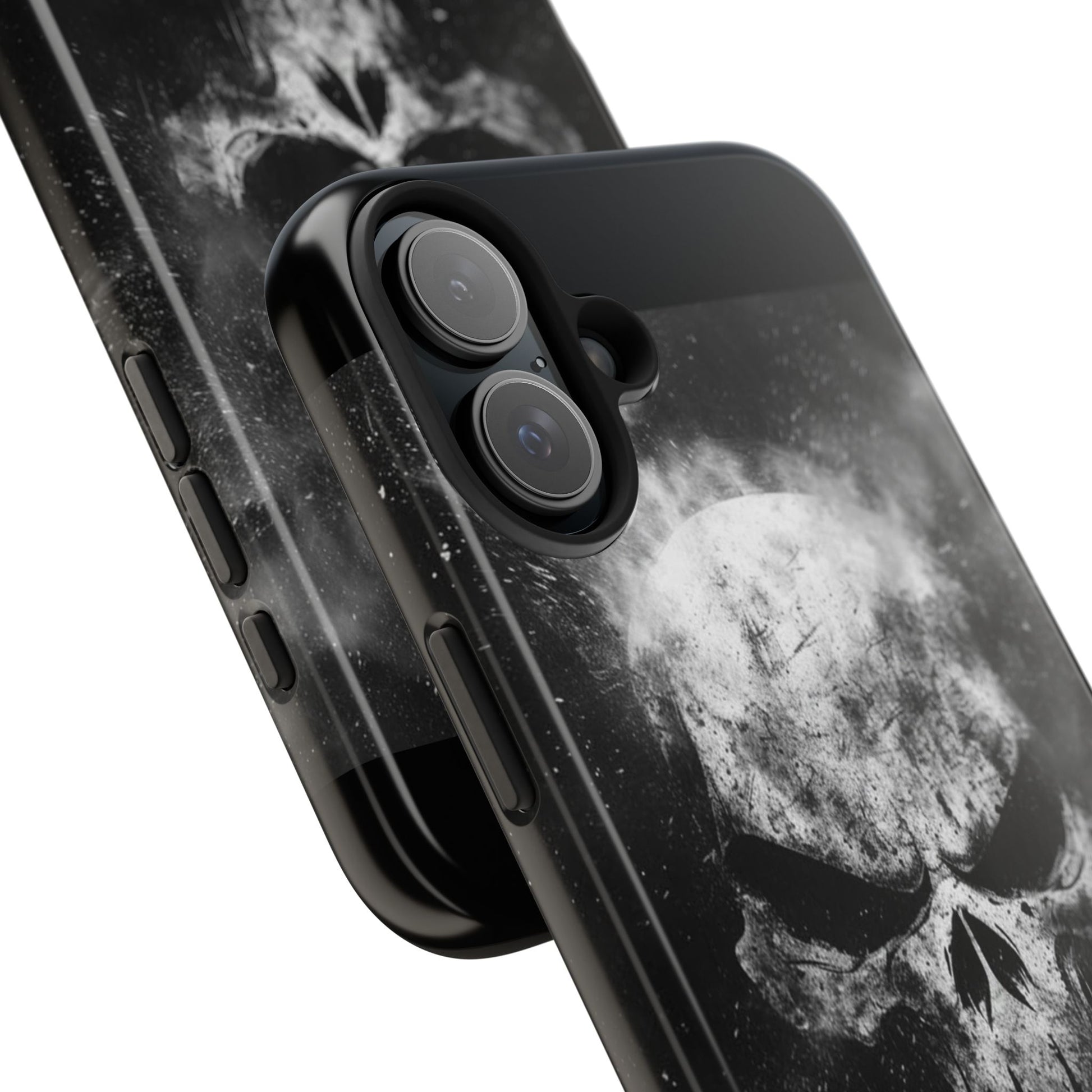 Smoking Skull Theme Phone Case for iPhone & Samsung Galaxy Phones