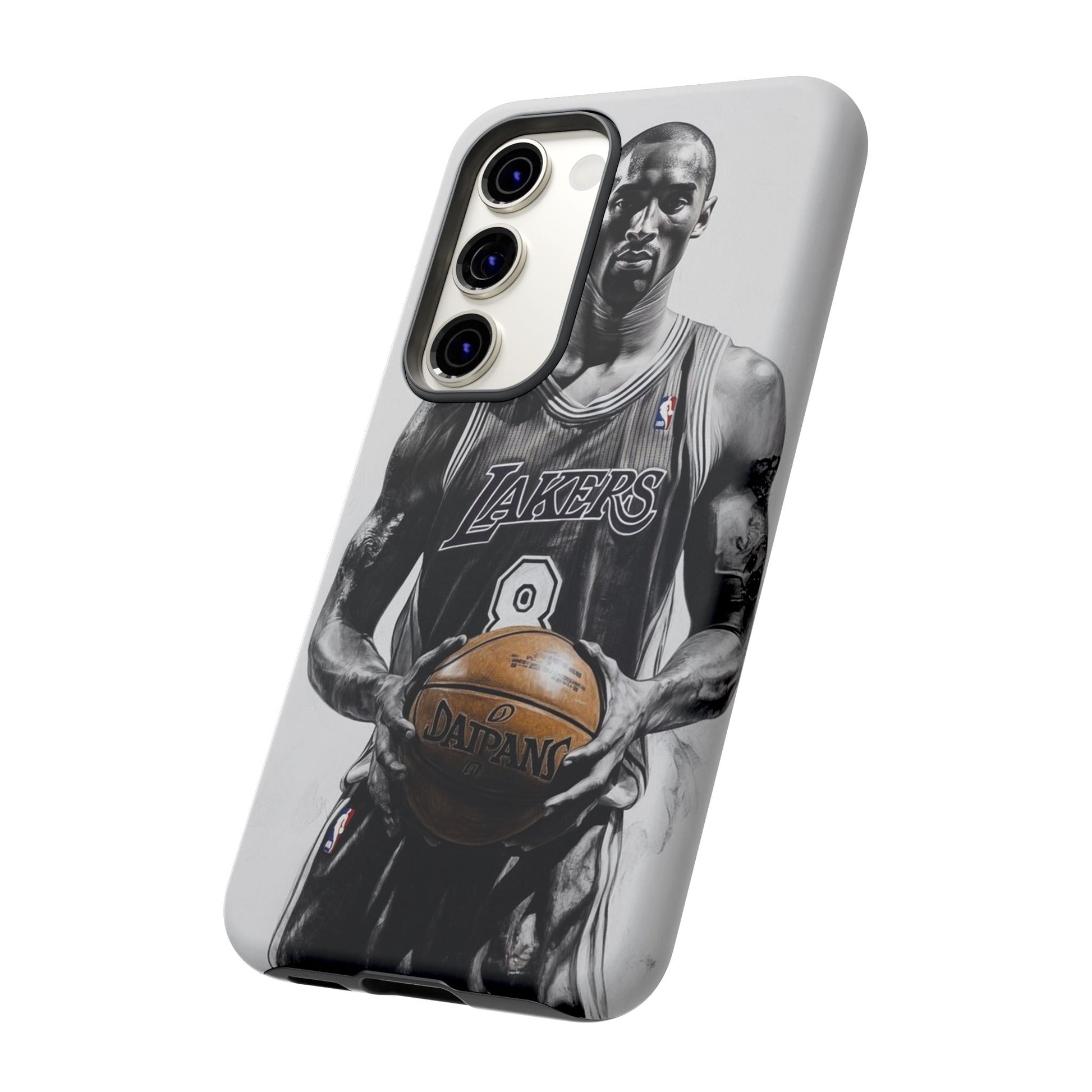 Kobe Basketball Art Tough Cases for iPhones, Samsung, and Pixel