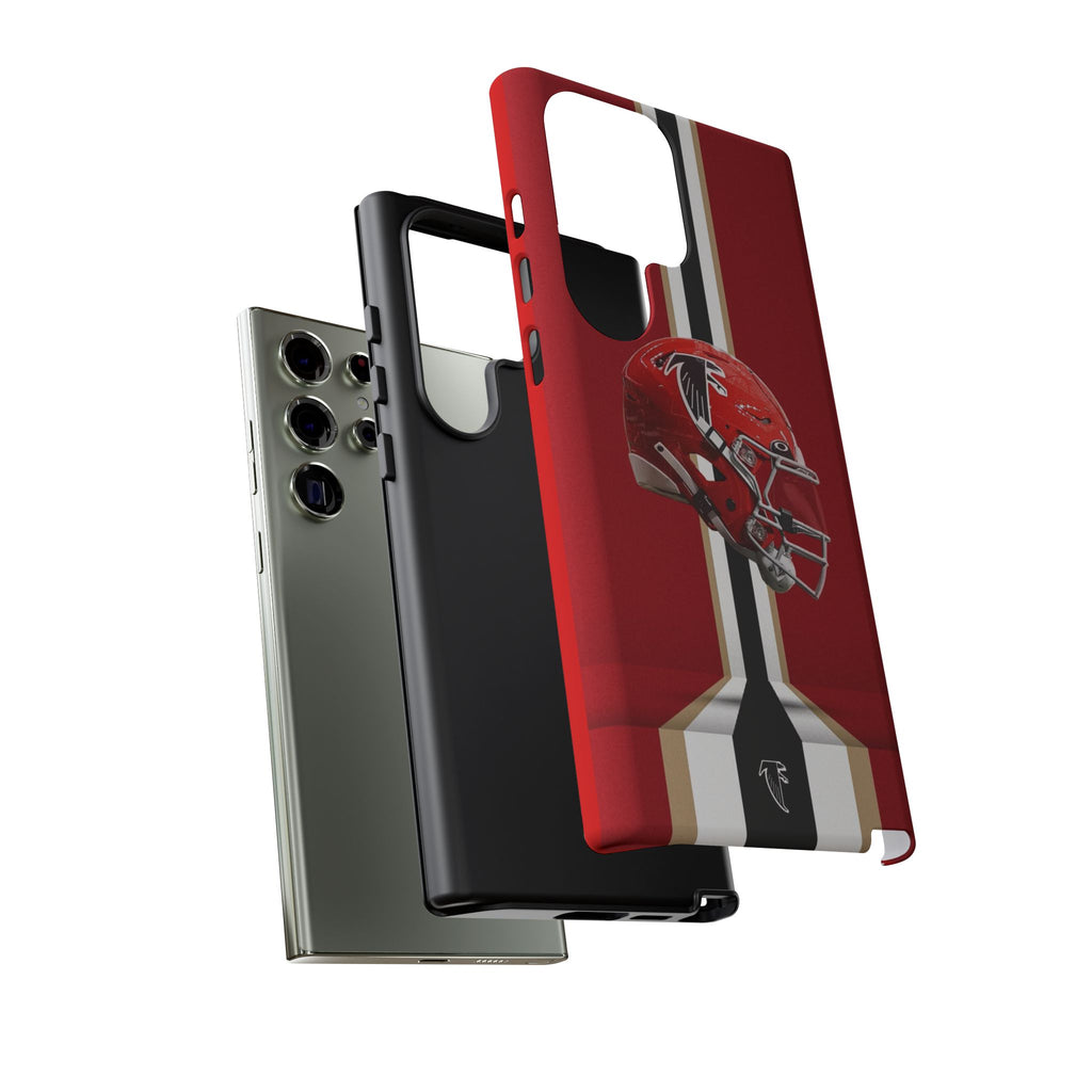 Atlanta Falcons Football Helmet Logo Tough Cases for iPhones, Samsung, and Pixel