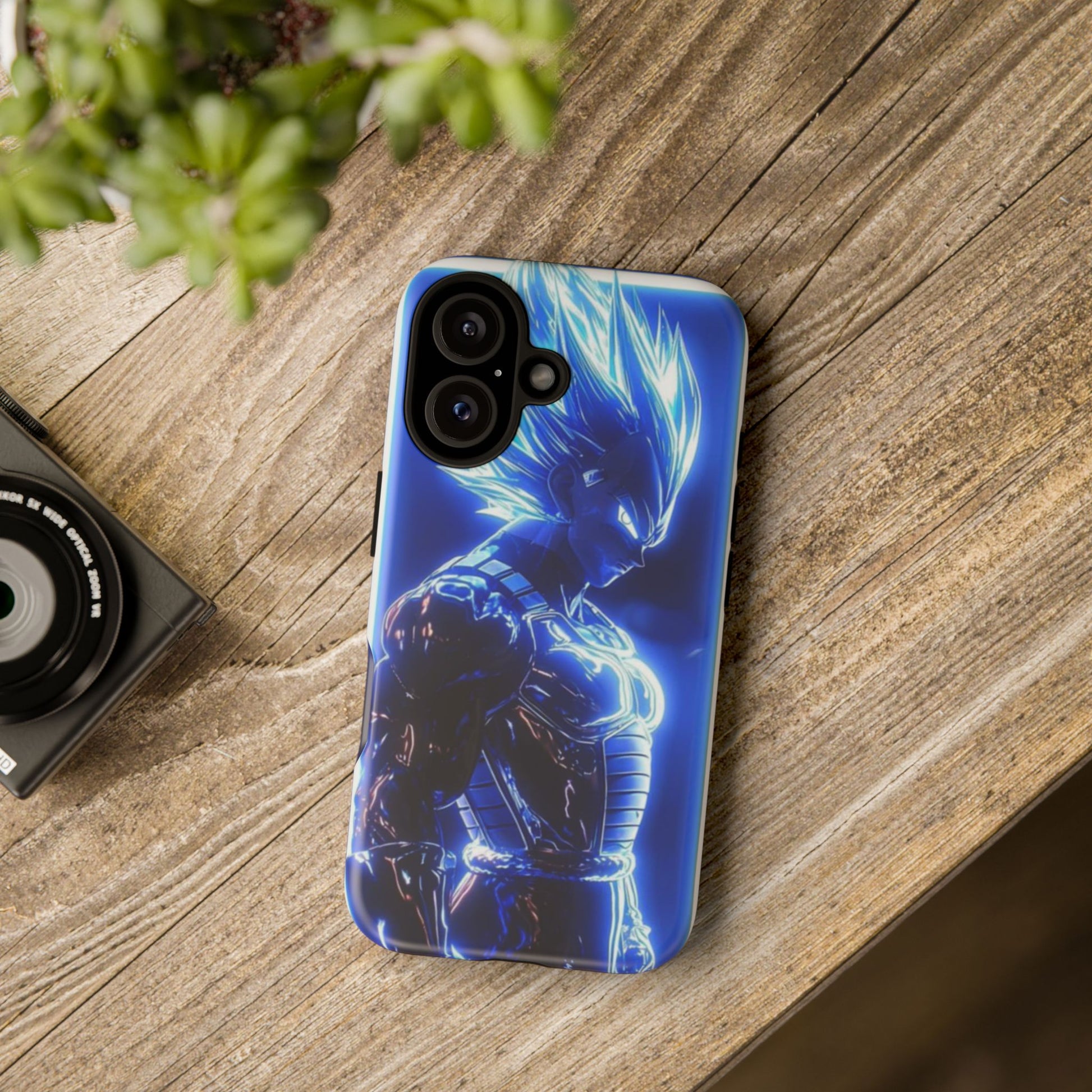 Anime Dragon Ball Z Super Saiyan Tough Cases for iPhones, Samsung, and Pixel