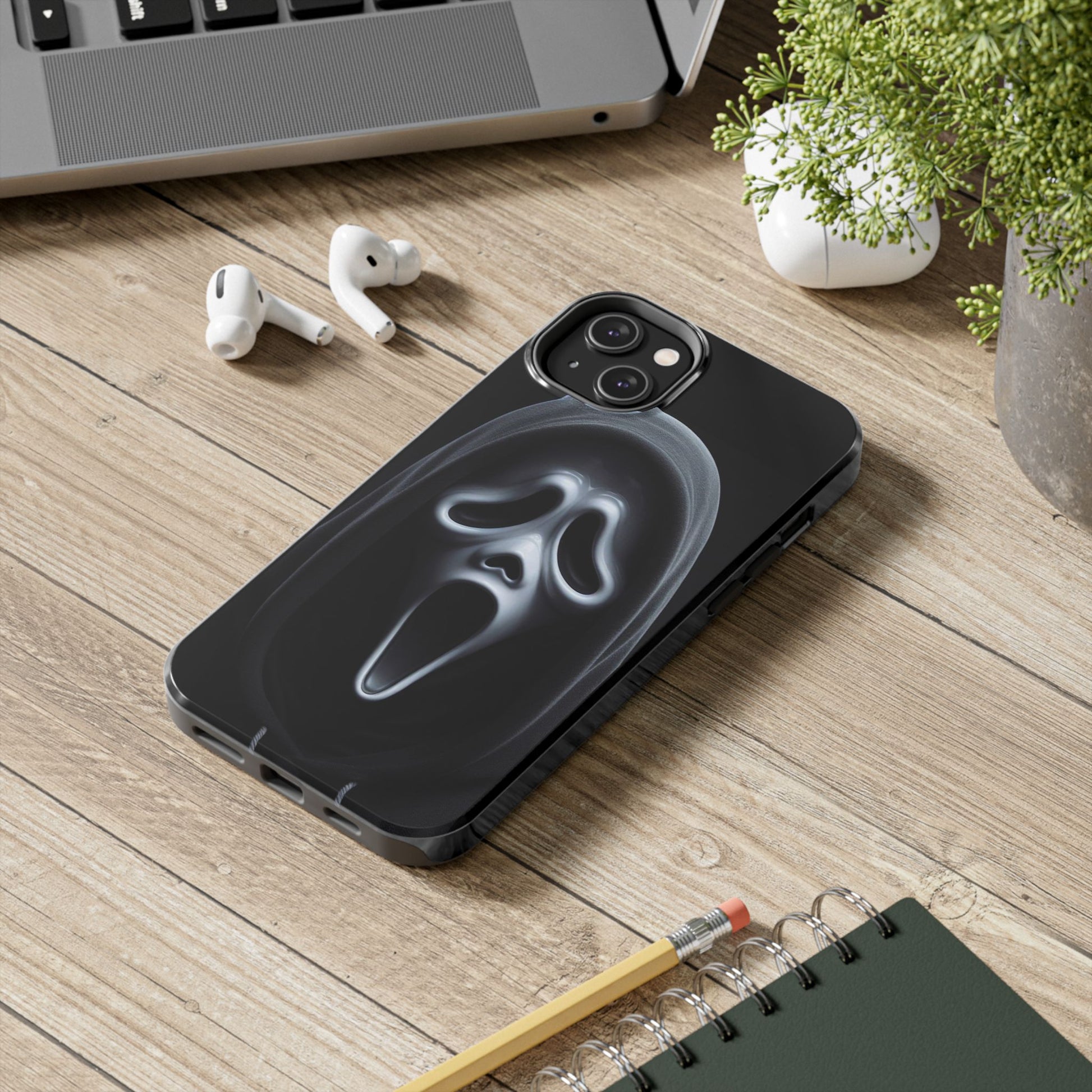 Ghostface Halloween Theme Phone Cases for iPhones & Samsung Phones