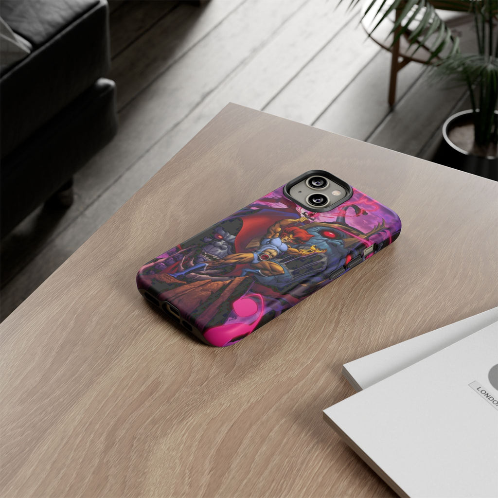 Thundercats Lion O x Mumra Tough Cases for iPhones, Samsung, and Pixel