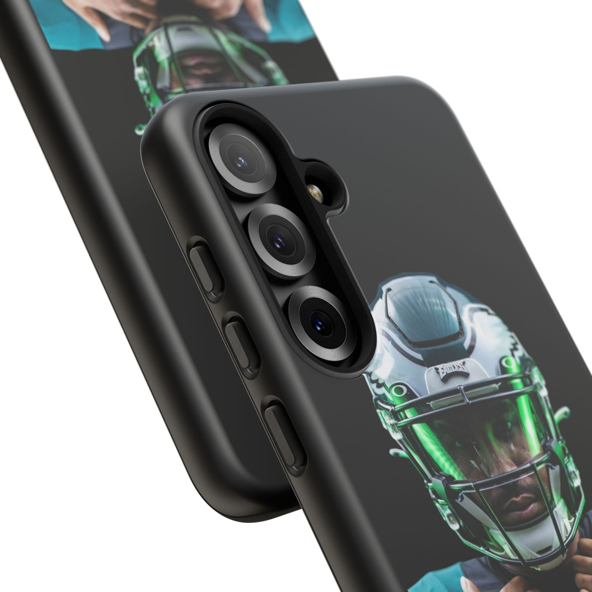 Eagles Football Jalen Hurts Tough Cases for iPhones, Samsung, and Pixel