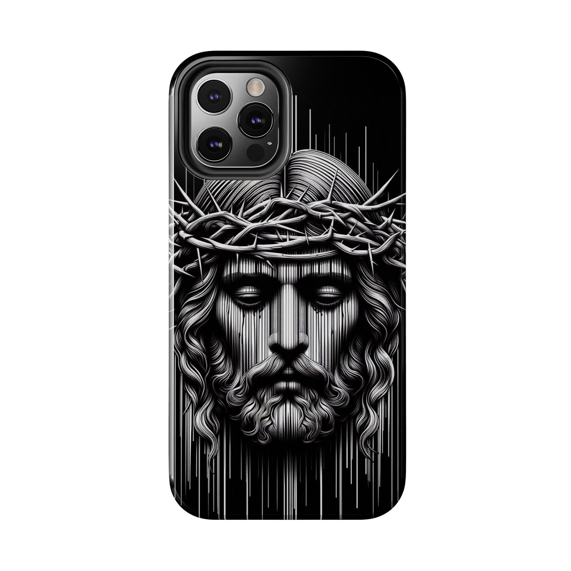 Jesus The King Crown Christian Phone Cases for iPhones & Samsung Phones