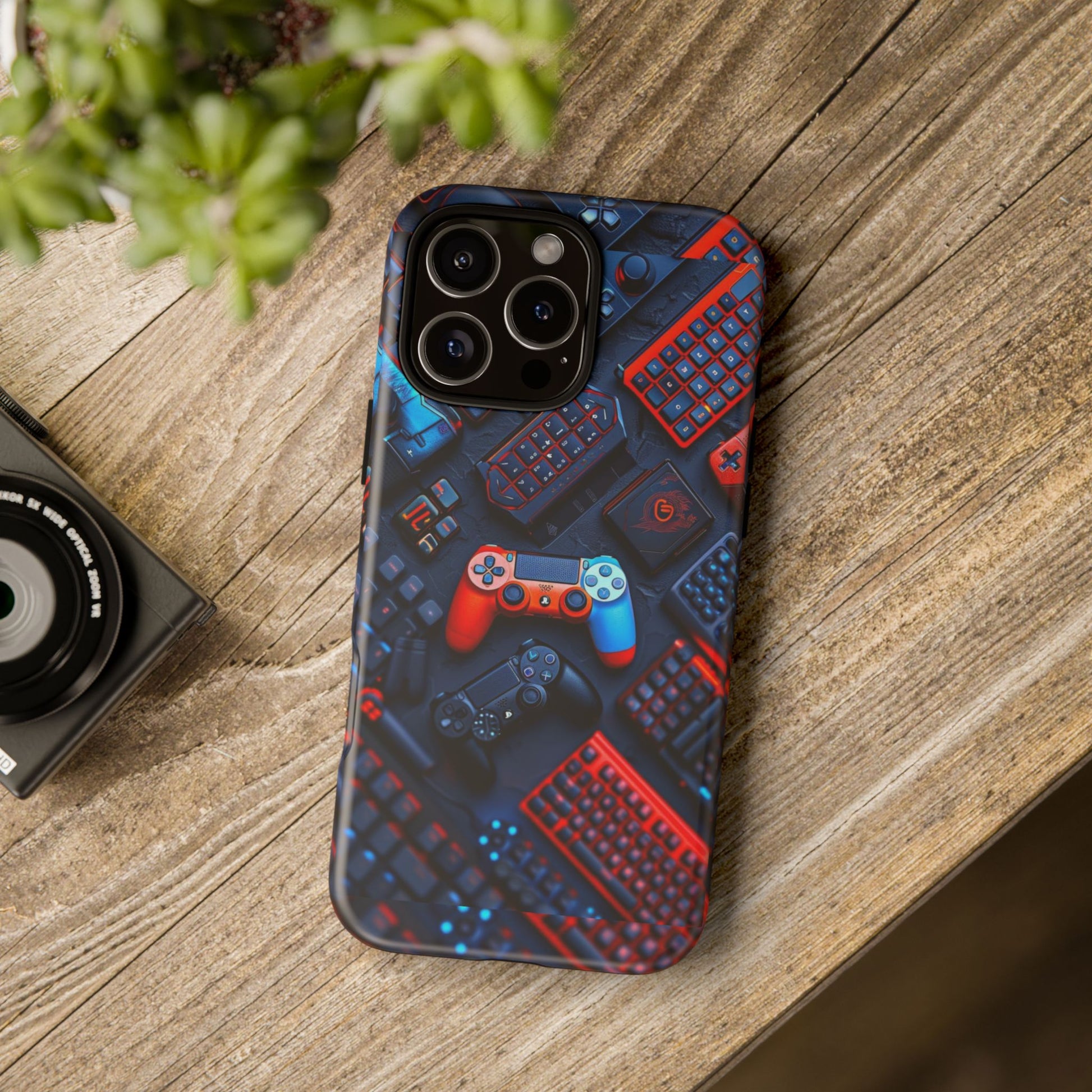 Gamer Themed Controllers Tough Cases for iPhones, Samsung, and Pixel