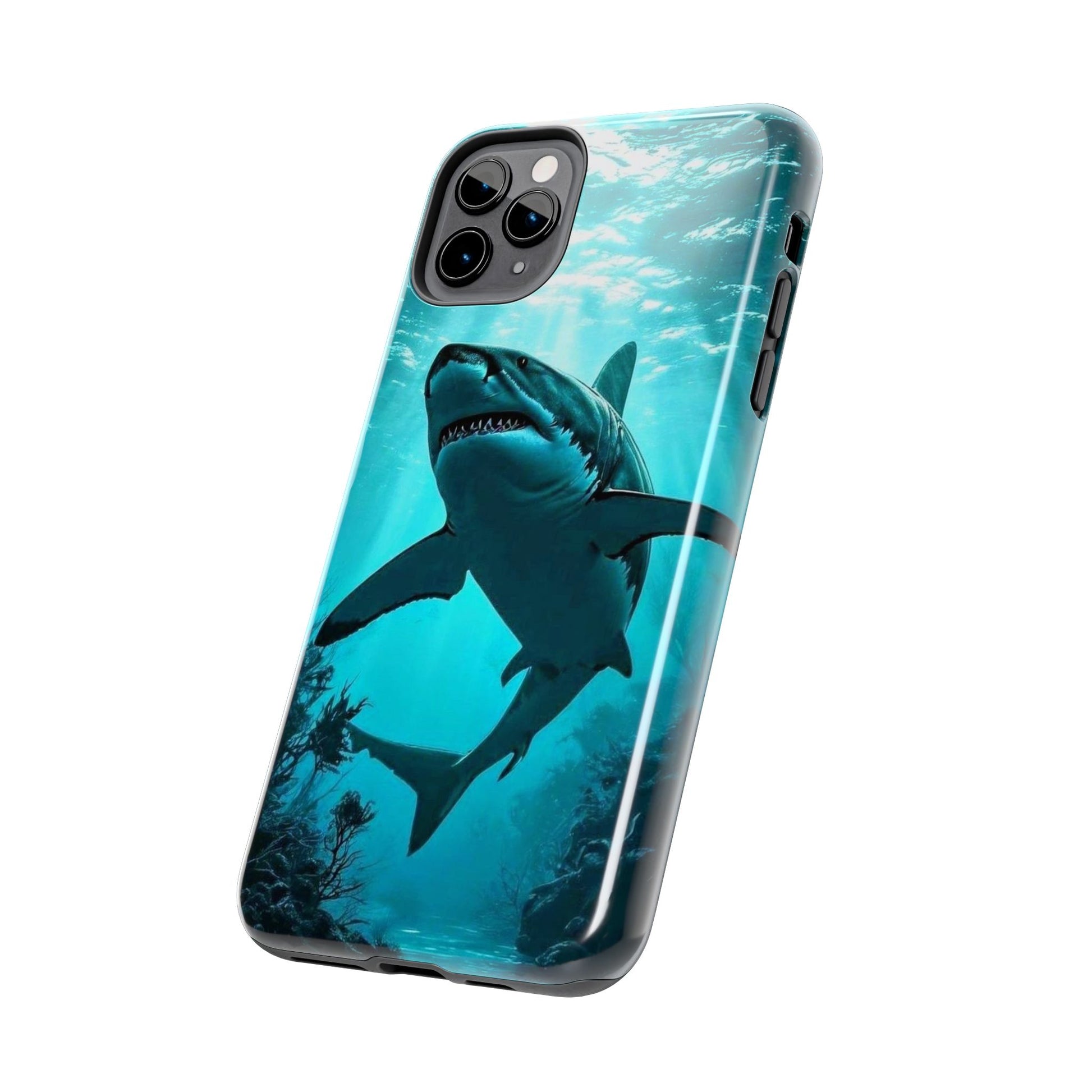 Killer Shark Theme Phone Cases for iPhones & Samsung Phones