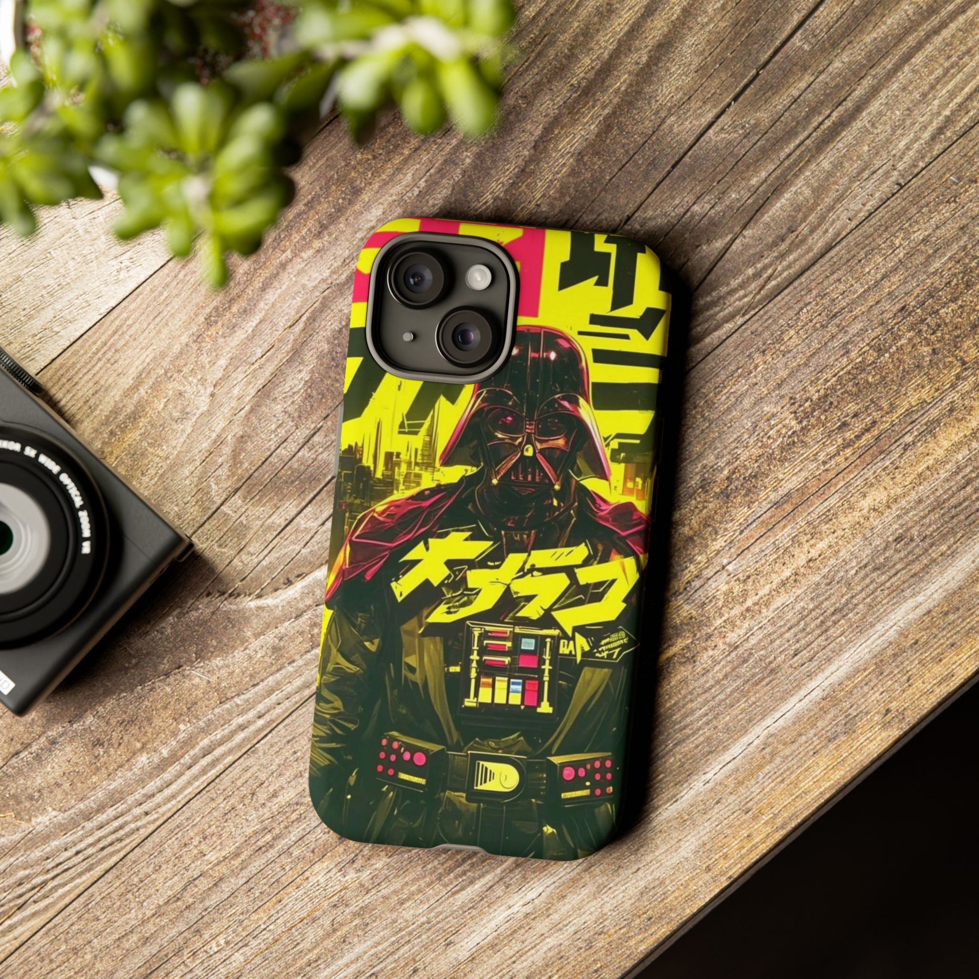 Cyberpunk X Vader Tough Cases for iPhones, Samsung, and Pixel