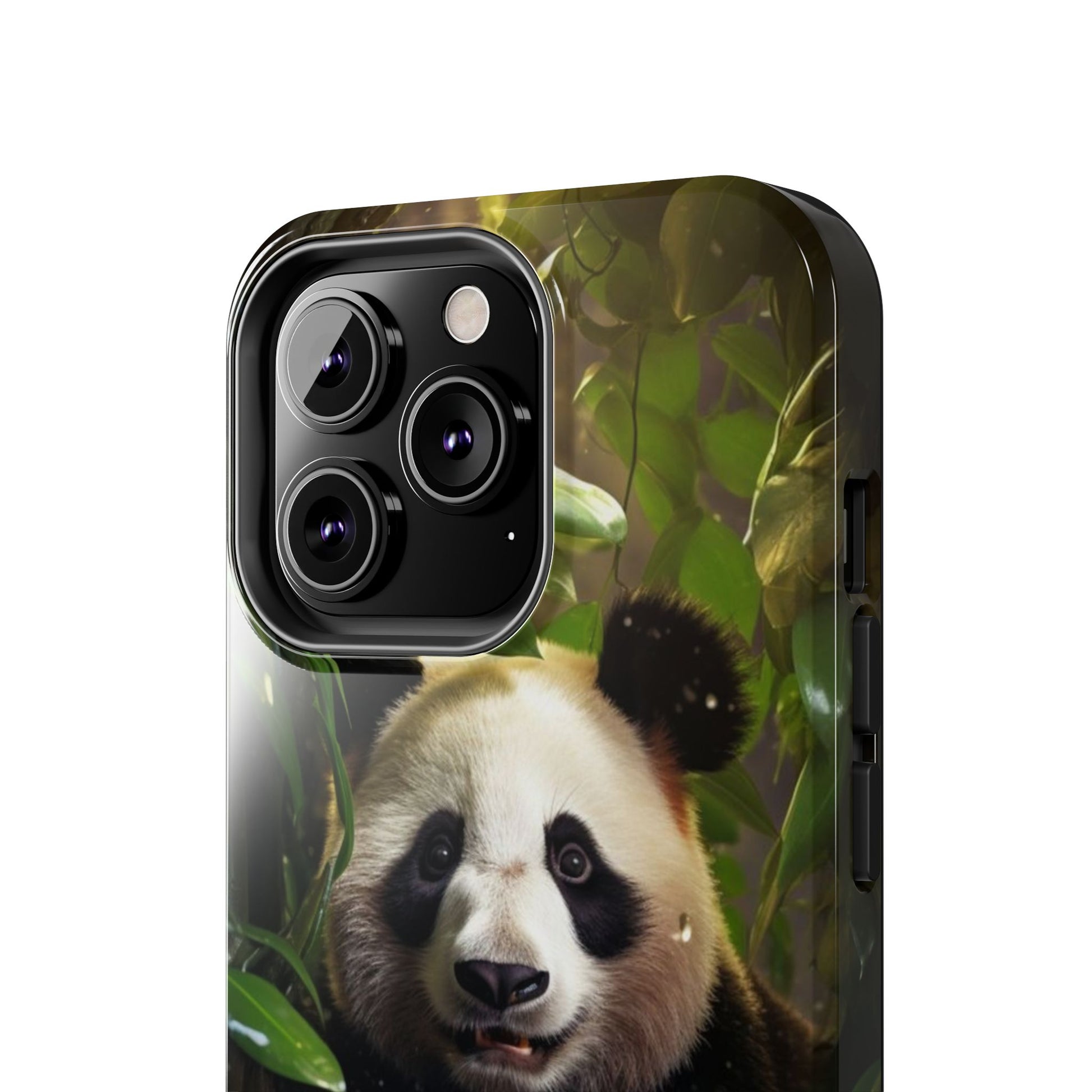 Smiling Panda Theme Phone Cases for iPhones & Samsung Phones
