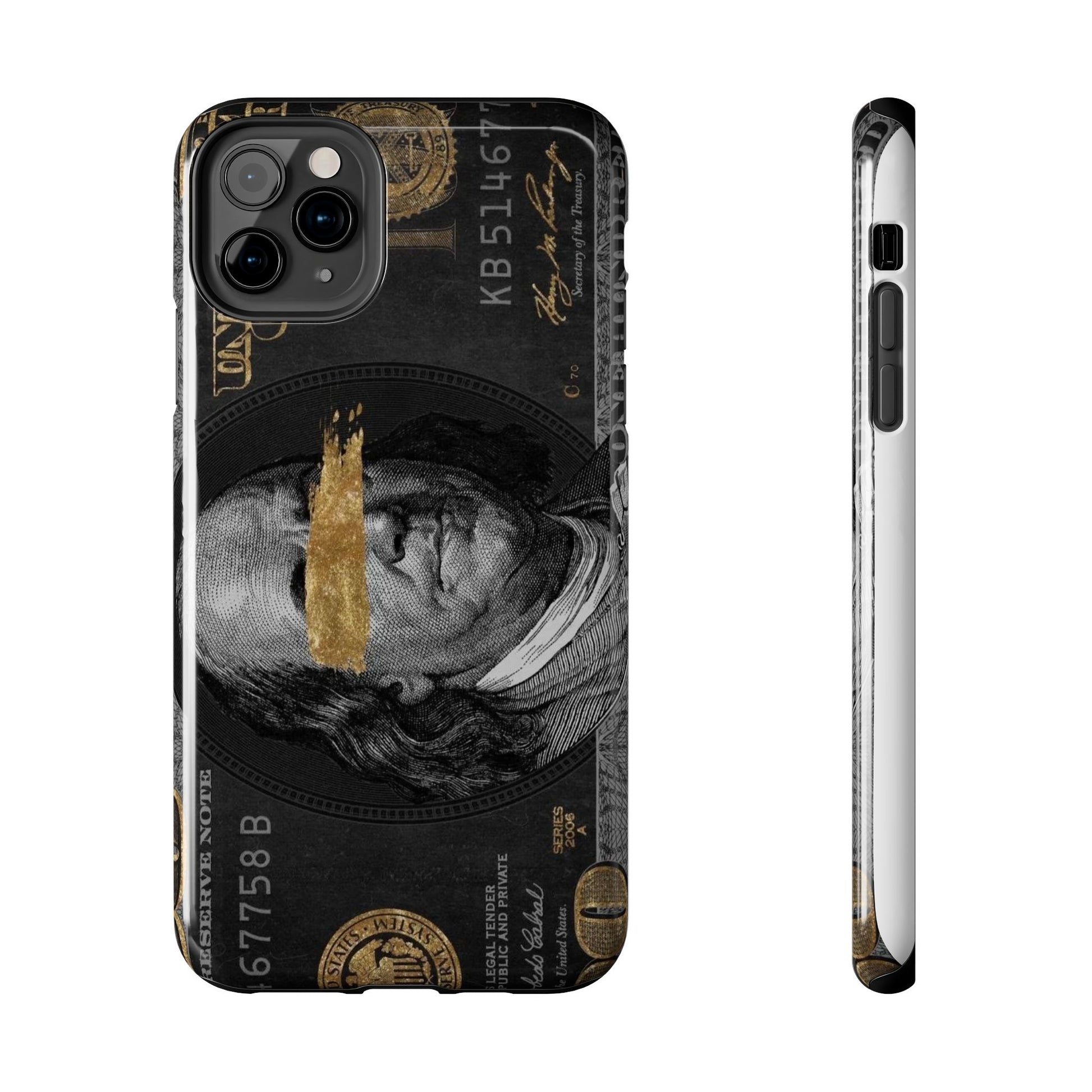 Hundred Dollar Bill Phone Cases for Iphones & Samsung Durable