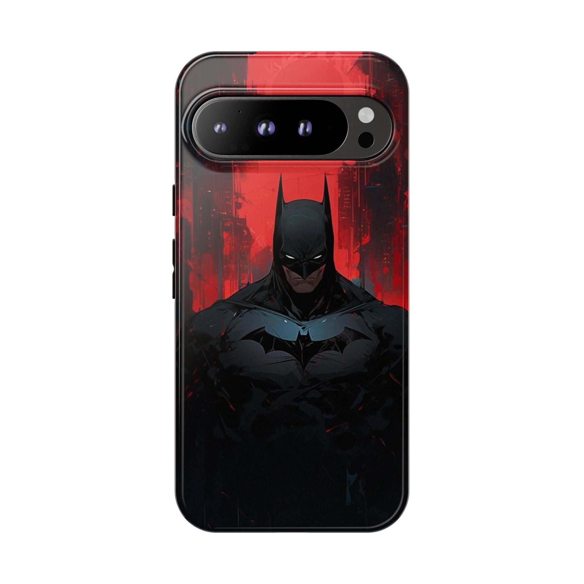 The Dark Knight Batman Tough Cases for iPhones, Samsung, and Pixel
