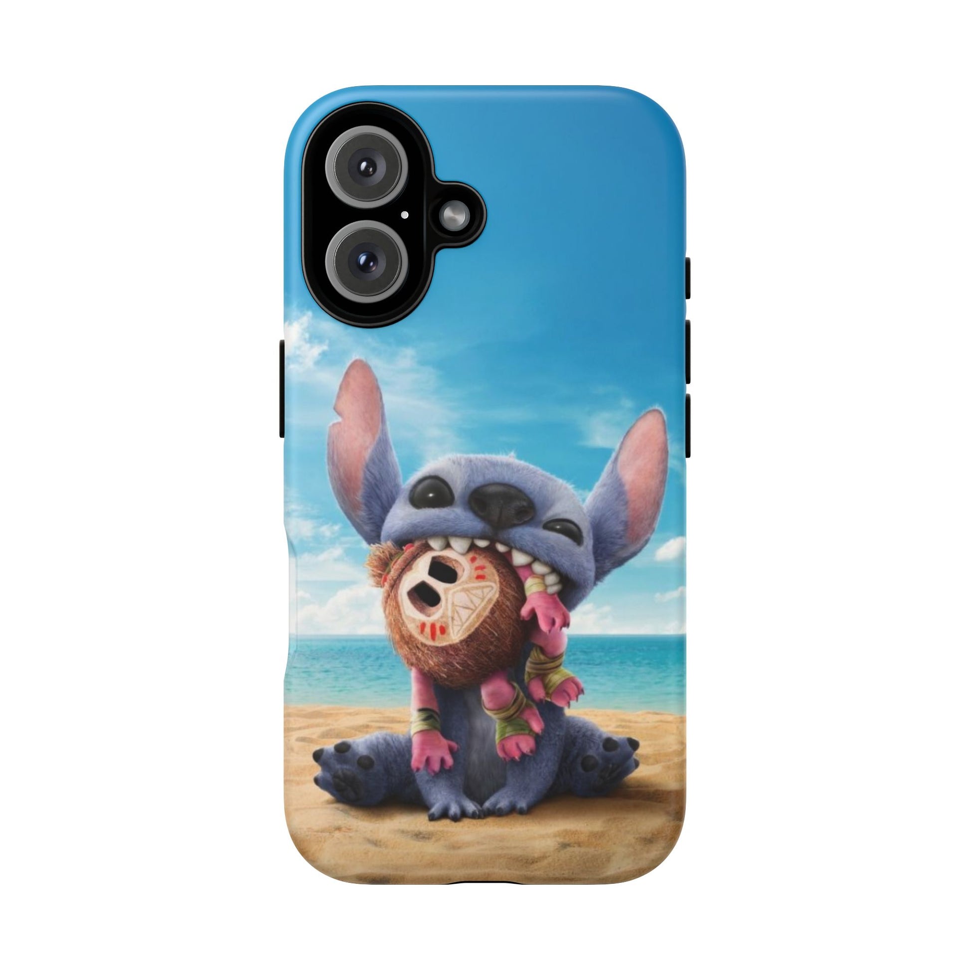 Stitch Beach Sunset Landscape Phone Case for iPhone, Samsung Galaxy, & Pixel Phones