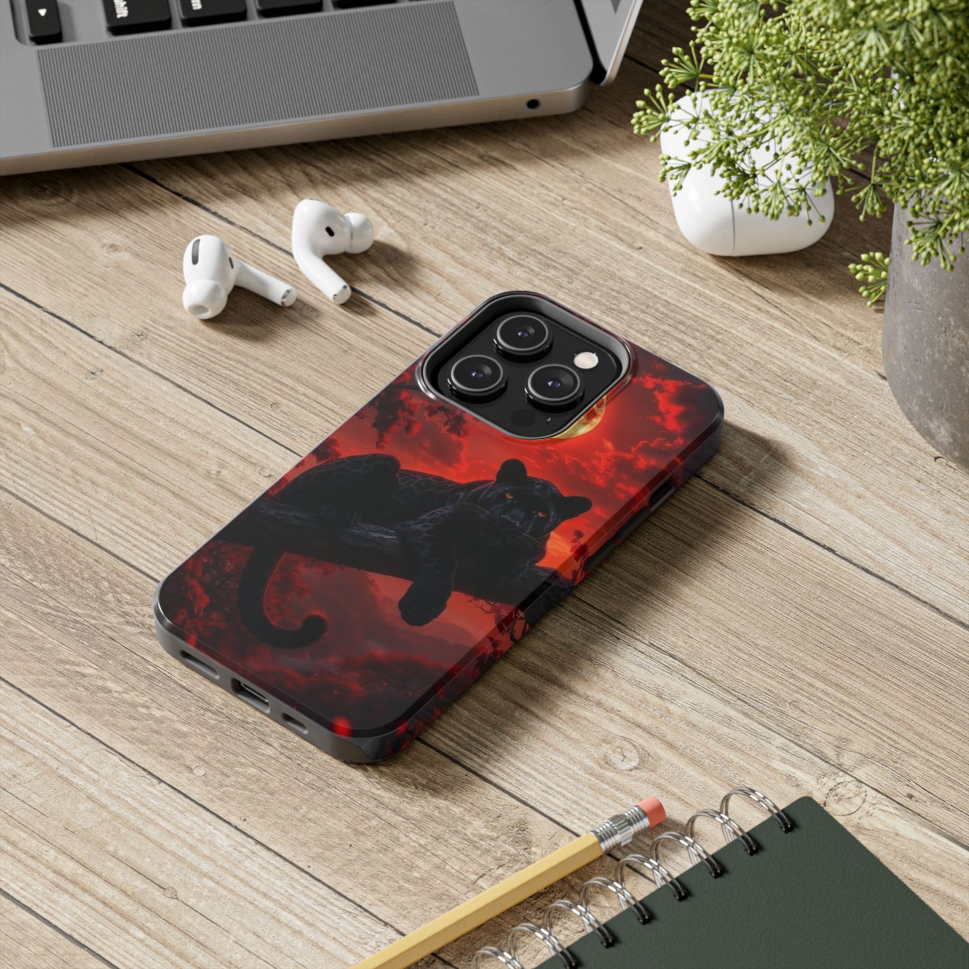 Black Panther Theme Phone Cases for iPhones & Samsung Phones