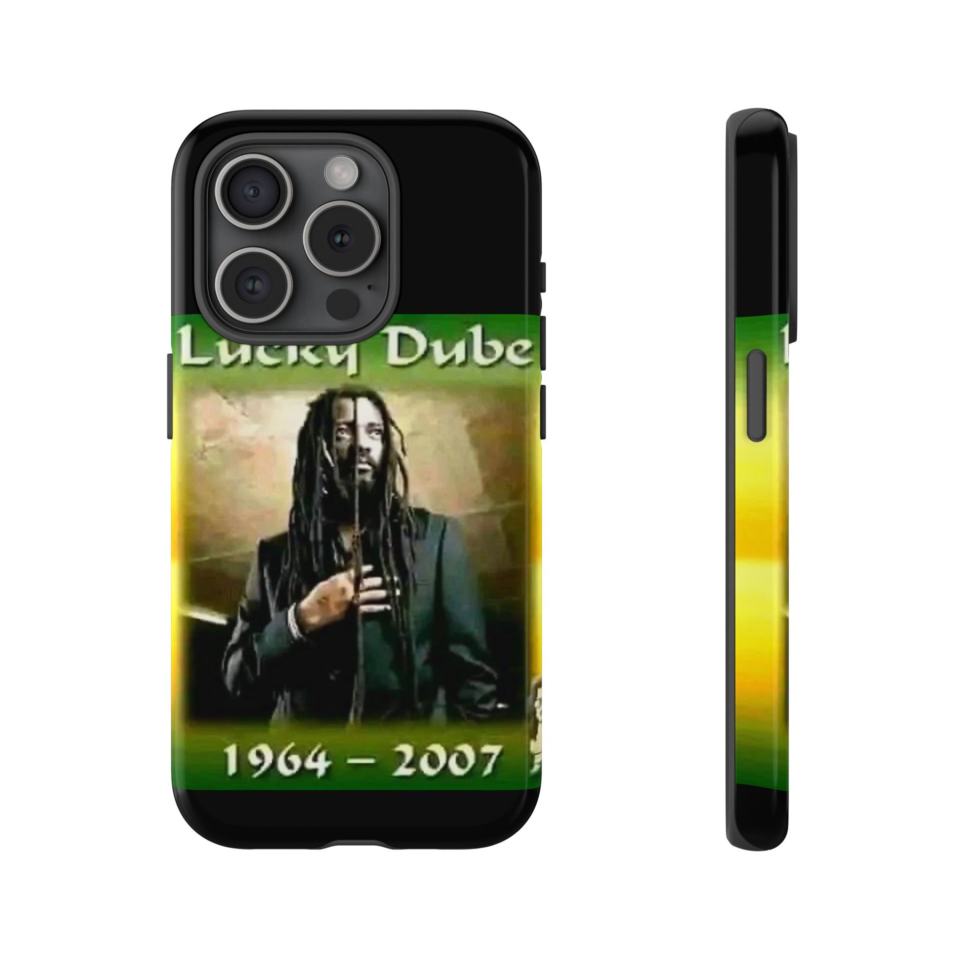 Lucky Dube Tough Cases for iPhones, Samsung, and Pixel