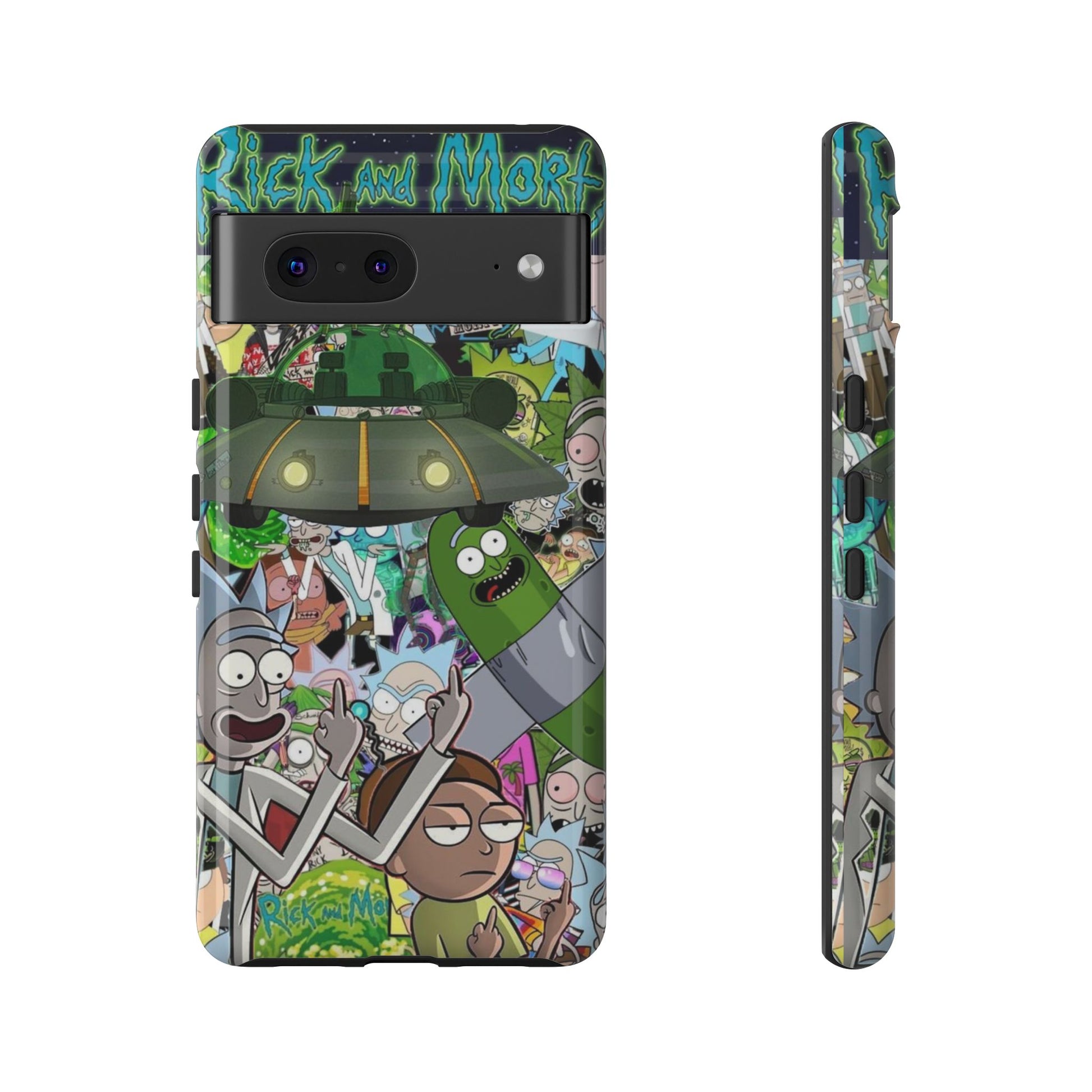 Rick and Morty Phone Case, Tough Cases for iPhones, Samsung, and Pixel