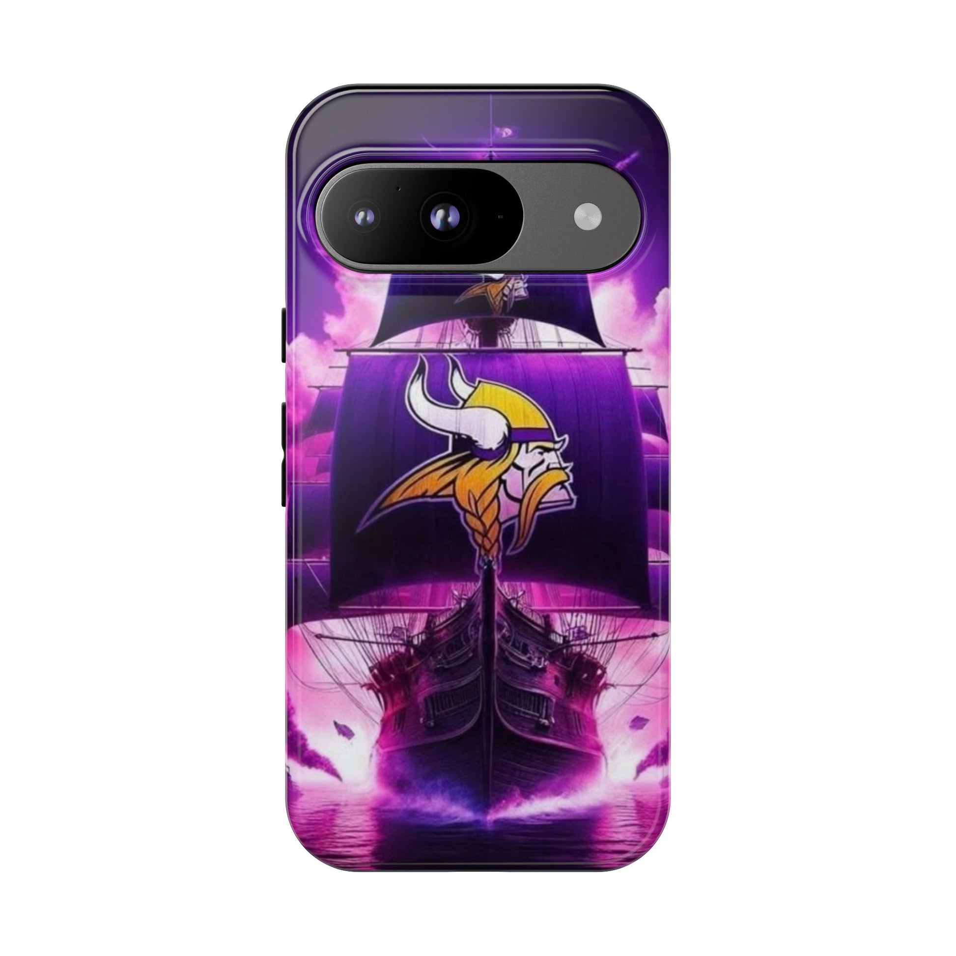 Minnesota Vikings Ship Football Phone Case, Tough Cases for iPhones, Samsung, and Pixel